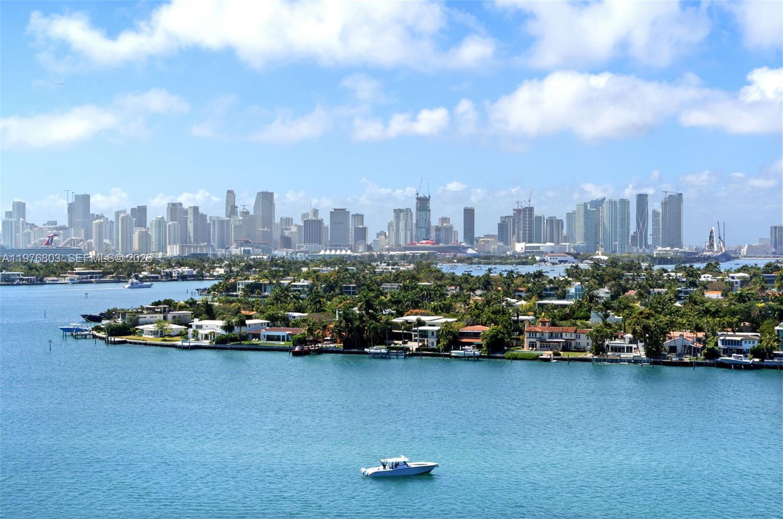 Stunning waterfront exterior at 3 Island Ave - Condo in Miami Beach