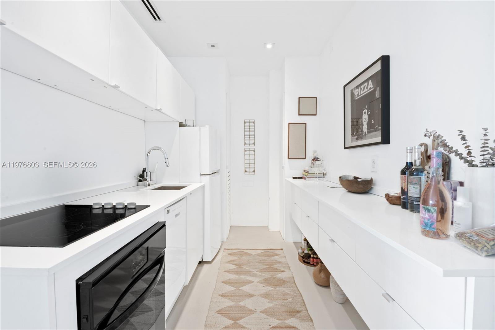 Designer master bathroom at 3 Island Ave - Condo in Miami Beach