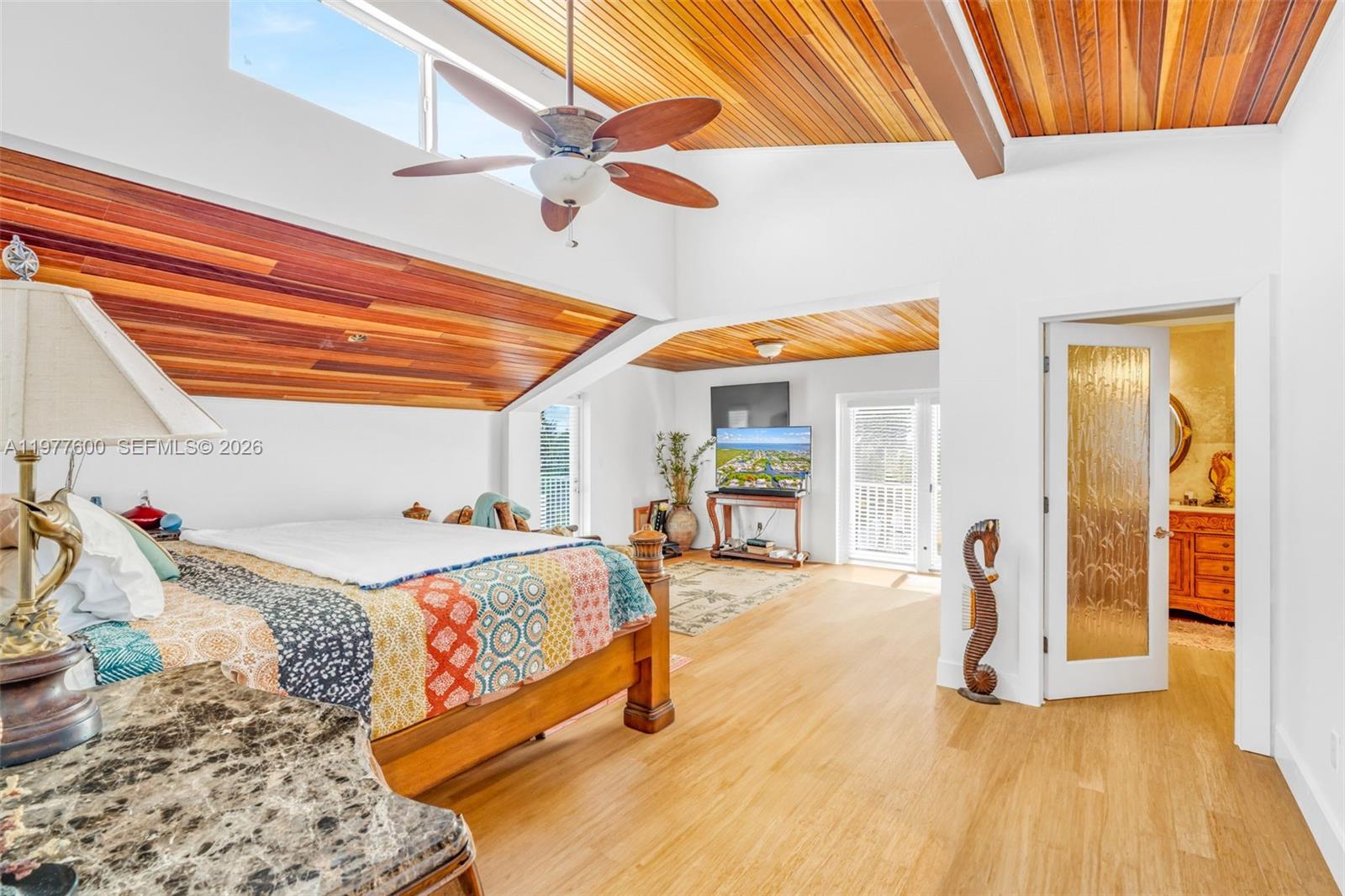 Modern kitchen with designer features at 894 Ellen Dr - Luxury Home in Key Largo