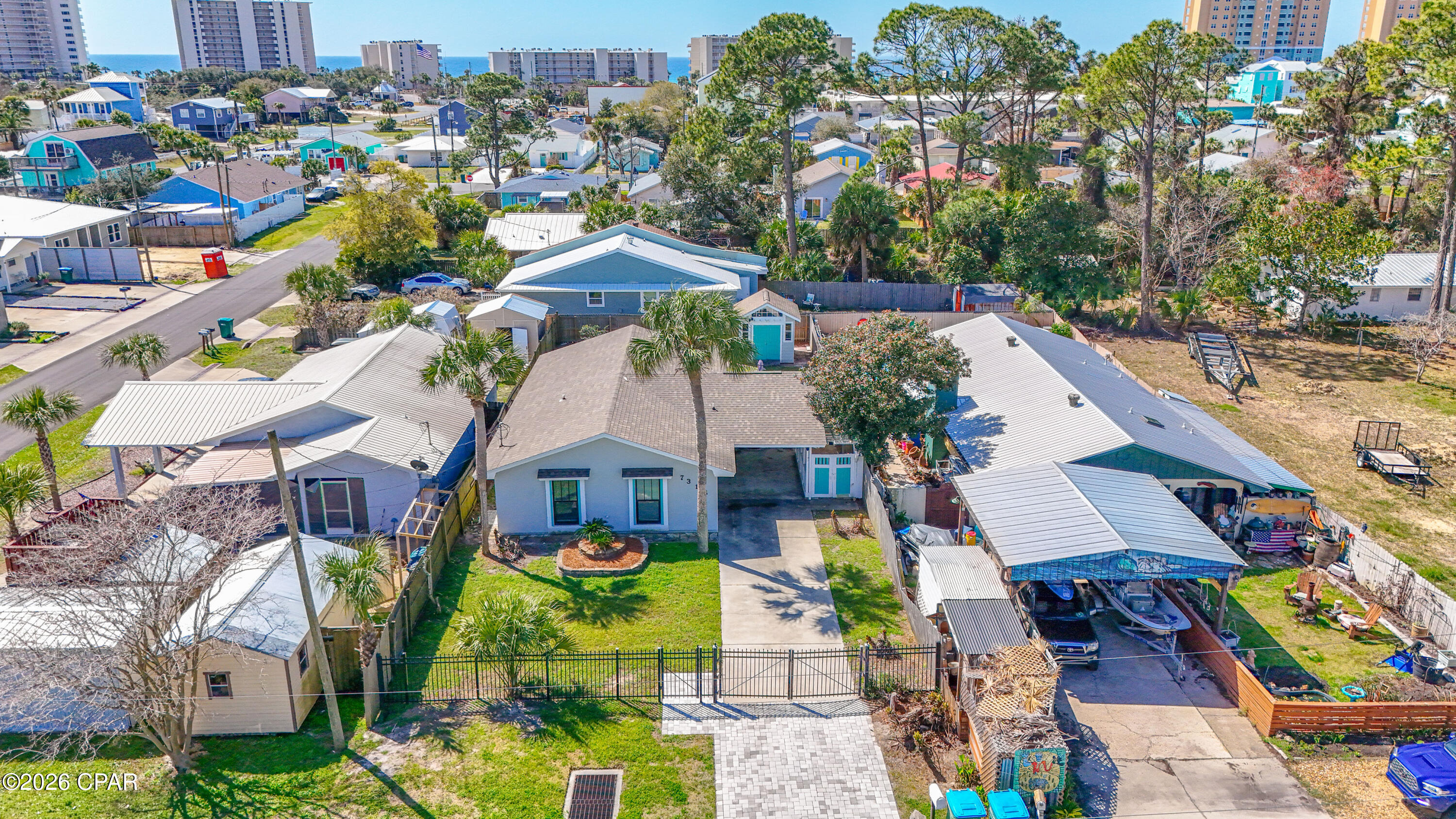 7315 S Lagoon Drive, Panama City Beach, FL 32408 — photo 1 of 58