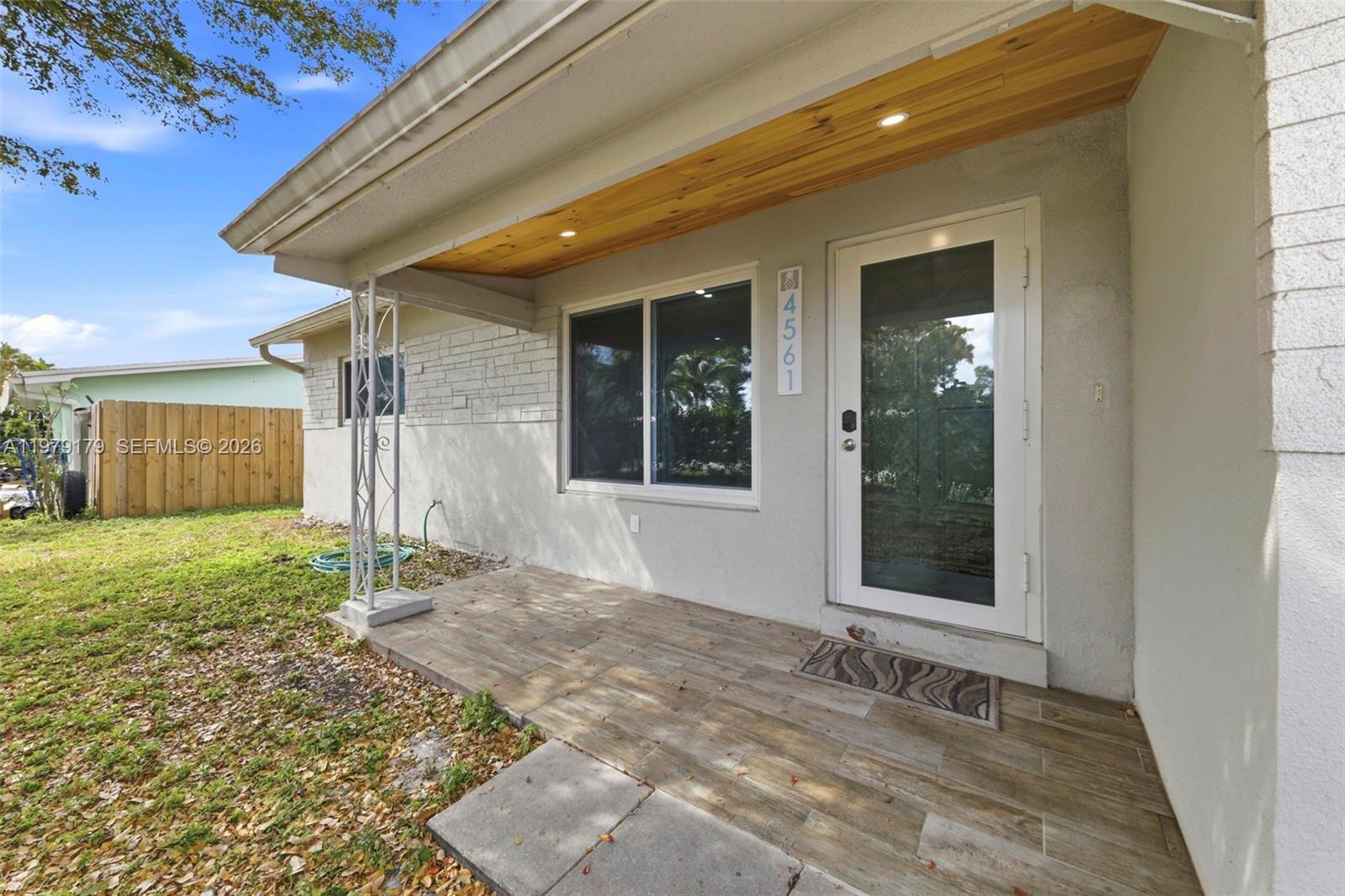 Modern kitchen with designer features at 4561 25th Ter - Home in Dania Beach