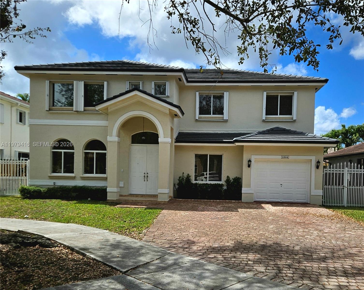 WEST KENDALL – 2864 SW 138 PATH MIAMI, FL 331754/3 WITH 3,226 total sqft (on 6,009 sqft lot)CUL-DE-SACNEW ROOFNEW KITCHENNEW TILE FLOORSituated on a quiet cul-de-sac with minimal traffic, the home offers comfort, space, and piece of mind. Enjoy a NEW roof (transferable 10-year warranty), a new kitchen with quartz countertops, new tile flooring, and new appliances.Featuring 4 bedrooms and 3 full baths, including a convenient first floor bedroom and bath ideal for guests or a home office. The well maintained back yard provides the perfect setting for entertaining, relaxing, or securely storing your boat or RV.This home is move in ready. Schedule your private showing today and experience it for yourself!