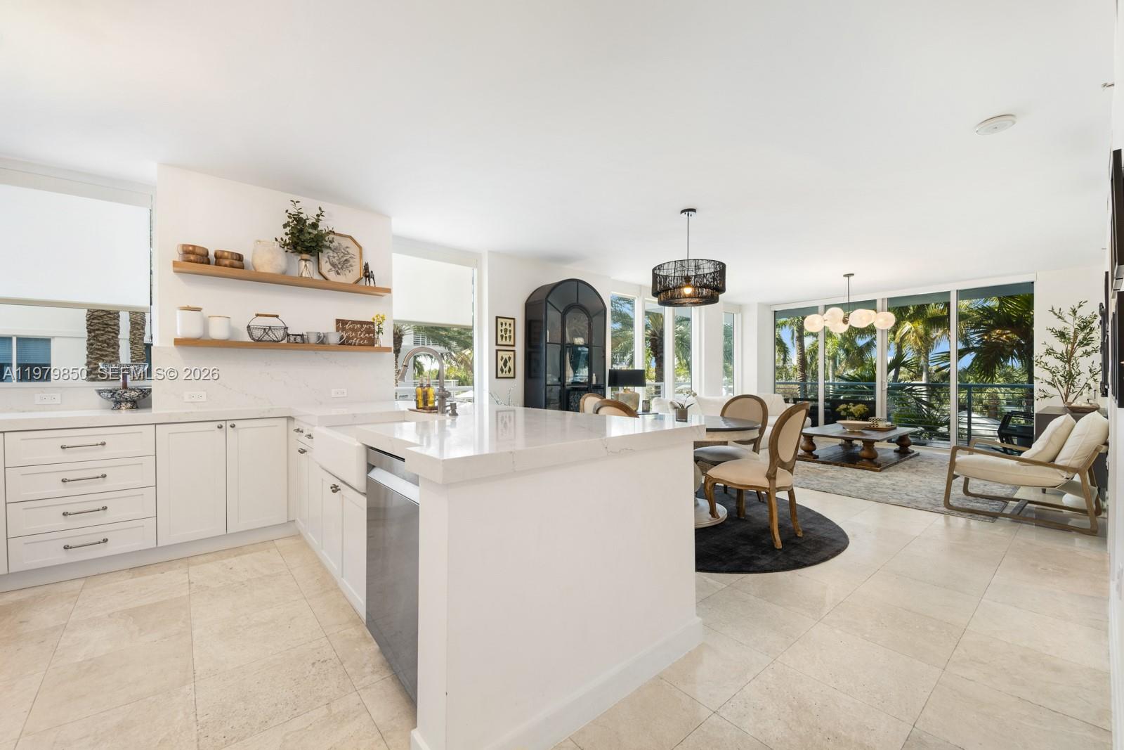 Dont miss the opportunity to own a luxury corner residence at Sapphire, one of Fort Lauderdale’s most sought-after oceanfront buildings. This beautifully renovated 2-bedroom, 2-bath + den condo features one of the best floor plans in the building and the largest wraparound corner terrace. Offering private, tree-lined views overlooking the pool deck.Inside, approximately $100,000 in custom upgrades create a modern, elegant living space. Floor-to-ceiling impact windows and sliding glass doors fill the residence with natural light, while the versatile den provides the perfect space for a home office or additional lounge area. The thoughtful renovation and spacious layout make this a standout unit and a fantastic value in the building.This property also includes a private storage room (approx. $20,000 value) for added convenience.Residents of Sapphire enjoy resort-style amenities, including 24-hour desk staff and valet, award-winning management, an infinity-edge pool, state-of-the-art fitness center, and exclusive membership to the Marriott Harbor Beach Club with golf privileges.A rare opportunity to own a beautifully upgraded corner residence with expansive outdoor space in one of Fort Lauderdale’s premier luxury buildings.