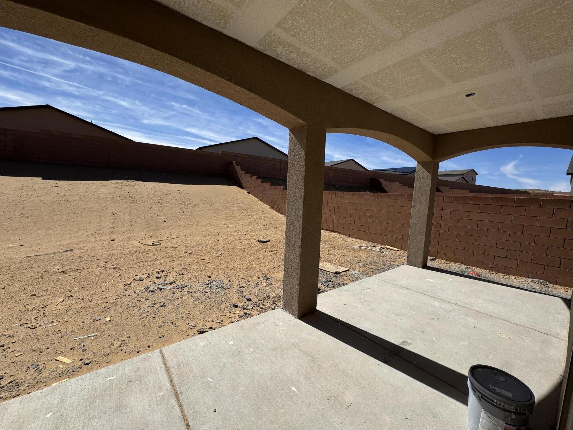 4839 Manzano Peak Street SW Backyard