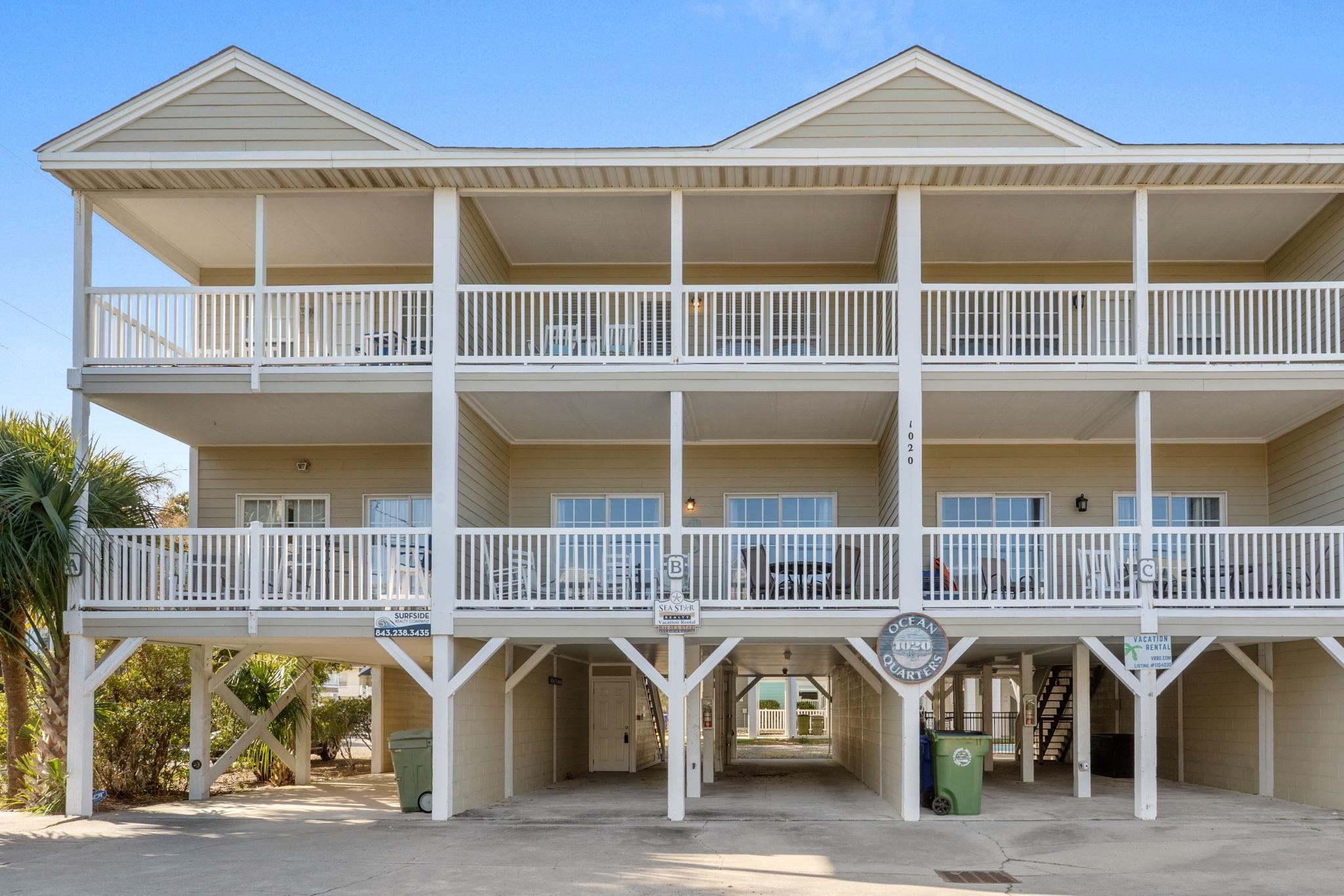 1020 S Ocean Blvd. UNIT B Surfside Beach, SC 29575