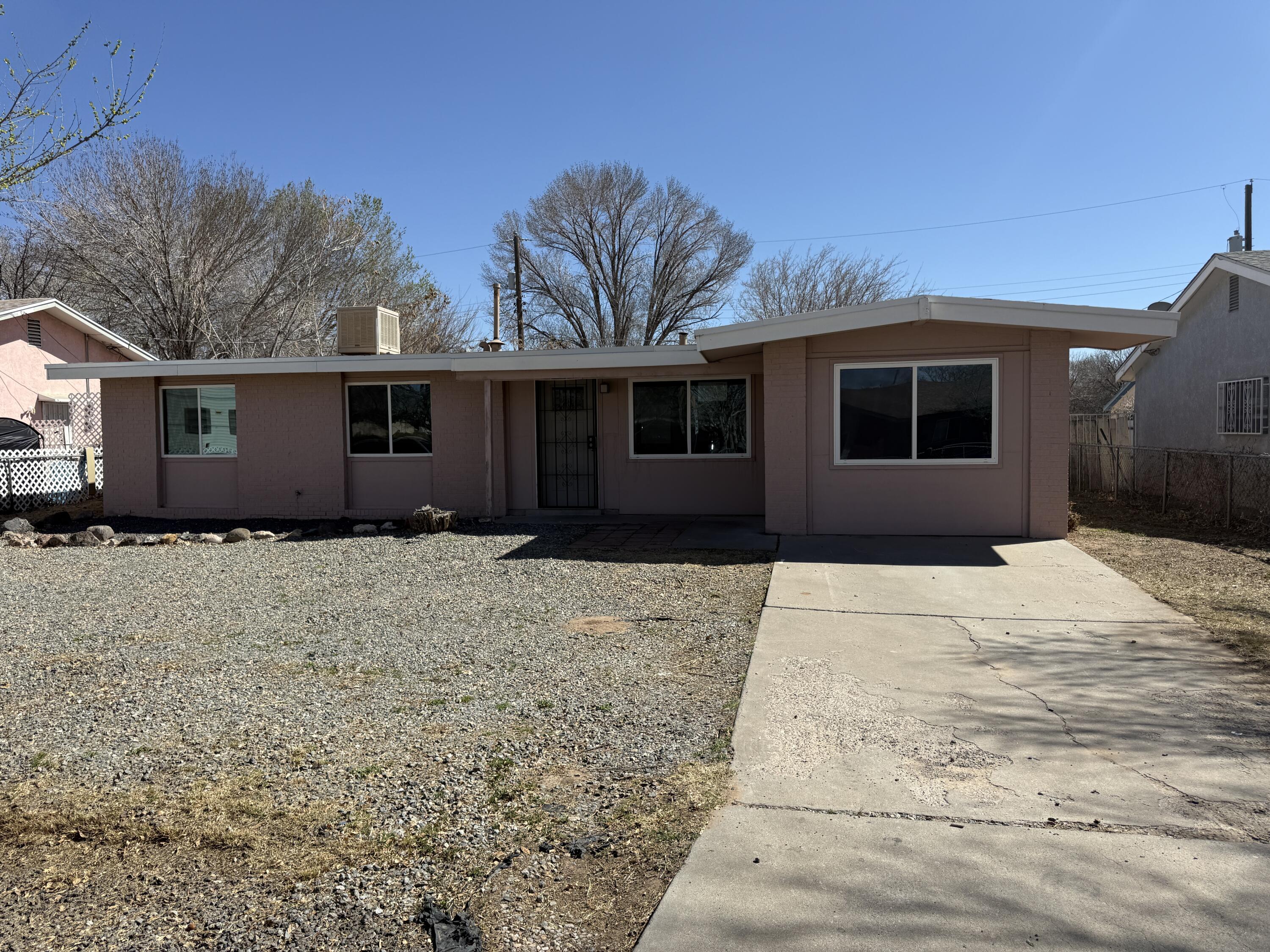 One Stroy Home with updated flooring, 4 bedrooms, 1.75 bathrooms and sits on a lot, Home is eligible for FHA $100 down payment program when using FHA203(b) or FHA 203(k) financing.