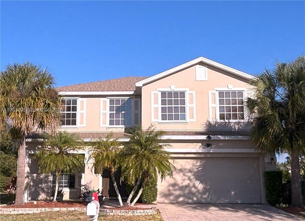 Impressive exterior facade at 8042 Silver Birch Way - Home in Lehigh Acres