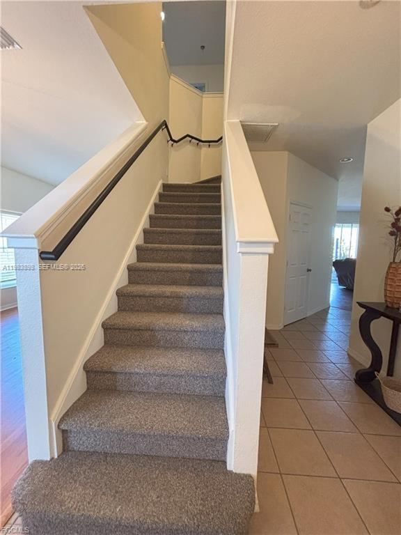 Modern kitchen with designer features at 8042 Silver Birch Way - Home in Lehigh Acres