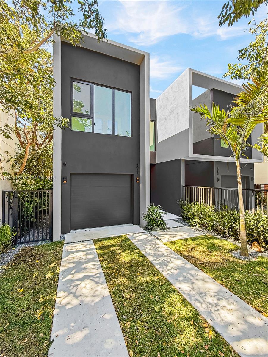 New Construction Townhome with Pool in Coconut Grove | 2,655 SF Under A/CBe the first to enjoy this just-completed, never-lived-in four-bedroom, four-bathroom town home located on a quiet residential street in the heart of Coconut Grove.This thoughtfully designed two-level residence offers a functional and private layout, with all four bedrooms on the second floor. The upper level features a spacious primary suite with en-suite bath and double shower, a guest bedroom with a private bathroom, and two additional bedrooms connected by a Jack-and-Jill bathroom. A full cabana bathroom on the main level provides convenient access for guests and poolside entertainment.The home showcases high-quality finishes throughout, including custom Italian cabinetry with quartz countertops, Hansgrohe plumbing fixtures, Bosch appliances, and Spanish porcelain tile flooring, all meticulously installed and never used.Designed for seamless indoor-outdoor living, the main living areas open to a private outdoor retreat with a covered terrace, outdoor kitchen, and private pool—ideal for both everyday enjoyment and entertaining. Additional features include a one-car garage, contemporary architecture, and new construction built to current codes with modern systems and materials.Ideally located minutes from Coconut Grove’s parks, marinas, dining, and top schools, this residence offers a rare opportunity to own a brand-new home in one of Miami’s most desirable neighborhoods.