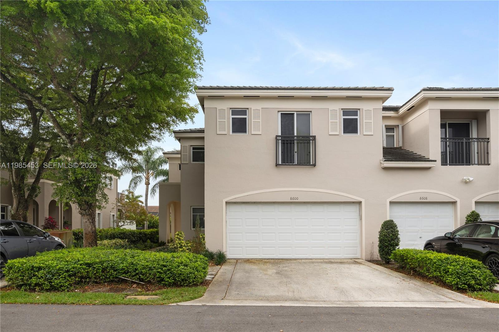Tucked away in the northern part of Palmetto Bay, this spacious 2,600 sq ft townhome shines with a stylish, top-to-bottom renovation. The primary suite offers a roomy walk-in closet and peaceful canal views, while upstairs bedrooms are generously sized and filled with natural light. The open kitchen features granite countertops, stainless steel appliances, and flows seamlessly with the first floor’s sleek porcelain tile and the upper level’s warm wood floors. Downstairs, there’s a large great room, a den or office with a full bath, and a two-car garage. Residents can enjoy relaxing canal views and community perks like a pool and guest parking, all within a secure, gated neighborhood.