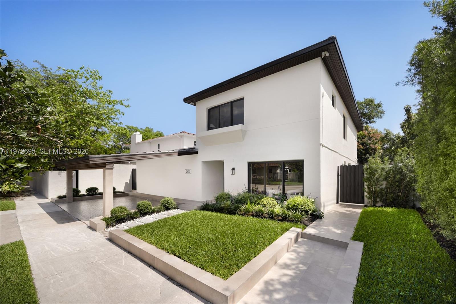 Completely renovated, this 3 bedroom, 3.5 bath home in The Roads has been thoughtfully redesigned throughout, with every space updated inside and out. Featuring a new roof, impact windows and doors, and modern finishes across the entire home, the renovation reflects an extensive full-home transformation. Bright, open living areas create a seamless flow ideal for both everyday living and entertaining. The primary suite features a private en-suite bath. Two additional bedrooms share a Jack-and-Jill bathroom. An additional full bathroom provides added flexibility, while the separate cabana offers convenient access for outdoor entertaining and pool use. Step outside to a spacious backyard designed for true South Florida living, complete with a summer kitchen and ample space for dining, gatherings, and relaxing year-round. Located in the desirable The Roads neighborhood just minutes from Brickell, this move-in-ready home offers modern comfort in a prime Miami location.