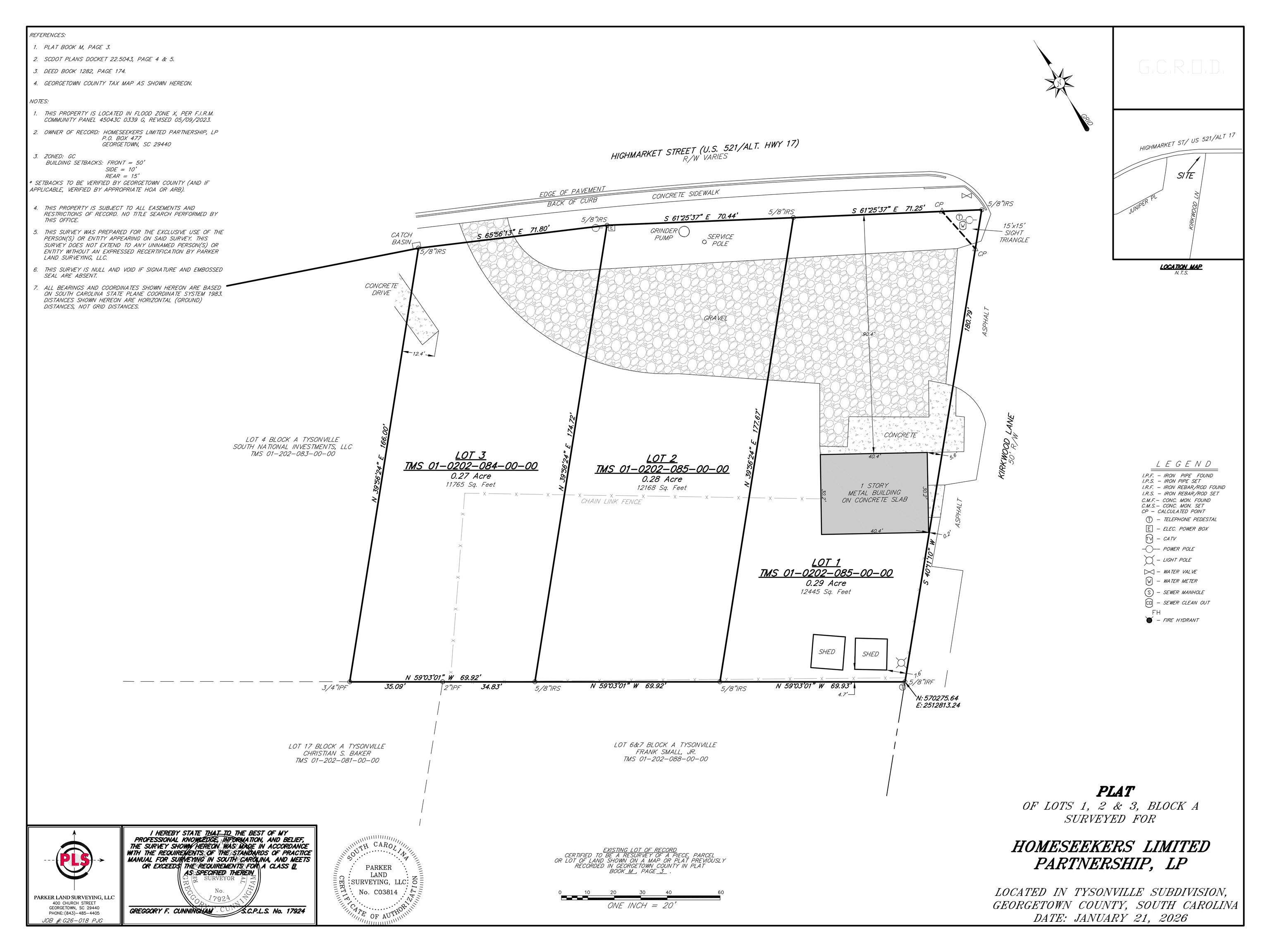 3344 Highmarket St. Georgetown, SC 29440