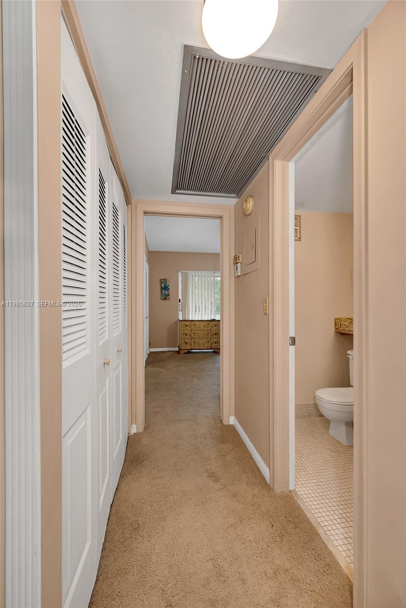 Private balcony with scenic views at 418 Sheffield Q - Condo in West Palm Beach