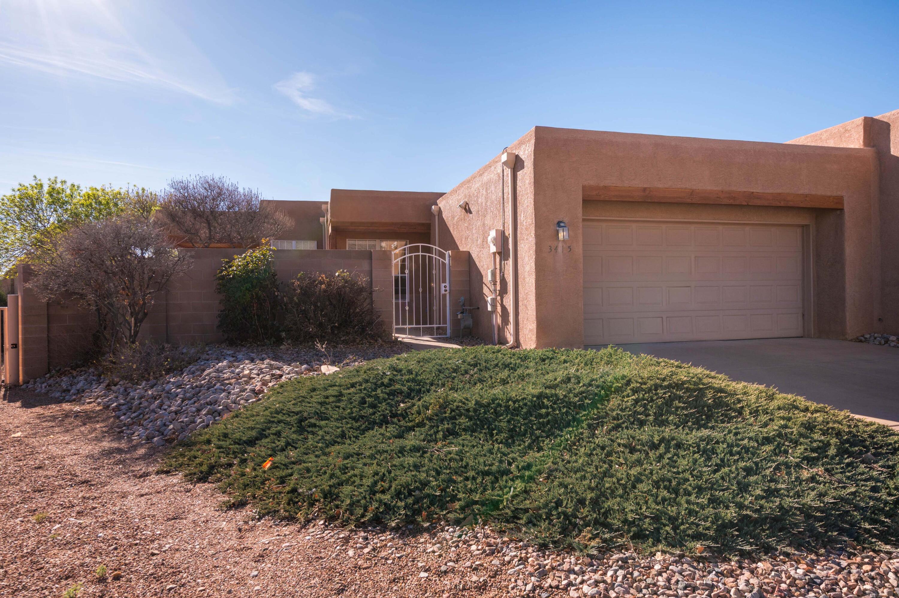 This charming single-story townhouse offers a perfect blend of comfort, style, and scenic beauty. Designed with an open floorplan, the home feels spacious and inviting, seamlessly connecting the living, dining, and kitchen areas--ideal for both everyday living and entertaining. Large windows throughout flood the space with natural light, creating a bright and airy atmosphere from morning to evening.Step outside to a generously sized backyard, perfect for relaxing, gardening, or hosting gatherings, all while enjoying breathtaking mountain views that provide a serene and picturesque backdrop. Whether you're unwinding indoors or taking in the fresh air outside, this home delivers a peaceful retreat with modern appeal. New roof 2024, new AC/heater 2024, Water Htr 2022