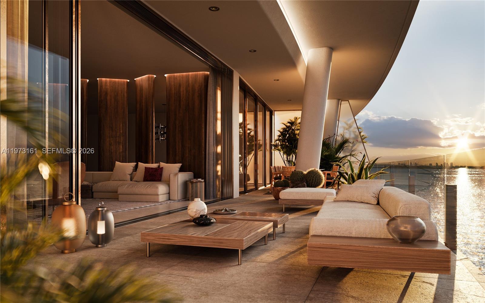 Brand new Developer’s Unit at Vita at Grove Isle, a truly one-of-a-kind opportunity to own within an exclusive 20-acre private island enclave by Ugo Colombo, just minutes from Coconut Grove. Never lived in, this exceptional 4BR/4 Full Bath and 1 Half Bath residence offers 3,834 SF of refined interiors and 1,541 SF of expansive terraces designed for elevated indoor-outdoor living.A Dedicated elevator and private foyer, revealing a light-filled, open-concept layout with en-suite bedrooms and seamless flow to oversized outdoor spaces. Curated with the finest finishes, including Molteni &C Italian cabinetry, Miele appliances, Dornbracht fixtures, wine cooler, and fully integrated Crestron and Lutron HomeWorks systems. Spa-inspired bathrooms feature exquisite Italian bookmatched stone and steam showers.Vita offers a boutique lifestyle with only 65 residences, complemented by world-class amenities: 24-hour concierge and security, tennis, padel and pickleball courts, wellness spa, fitness center, and exclusive waterfront dining including La Sponda by Gioia Hospitality Group. The unit comes with the right to valet 2 cars, private garages are available for purchase.An exceptional offering for the most discerning buyer seeking privacy, sophistication, and effortless relocation to one of Miami’s most prestigious island addresses. It's  must see, call listing agent for showings!!