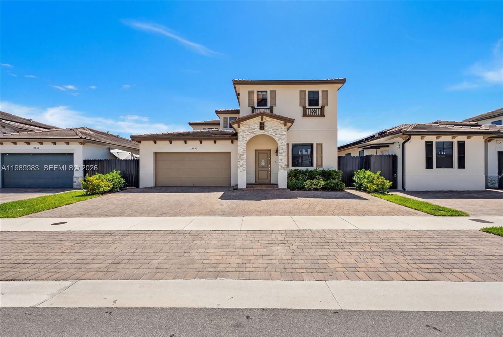 Beautiful 2023 construction single-family home with NO HOA located in a growing area. This property features a spacious layout, modern finishes and includes a separate in laws/efficiency with independent entrance & a converted garage as well, both currently generating $3,000 per month in rental income, making it an excellent opportunity for homeowners and investors.Property includes access to community amenities with a low monthly fee of approximately $85. Conveniently located near major highways, schools, shopping, and dining. Great opportunity to own a property with income-producing potential.Do not miss this unique opportunity.