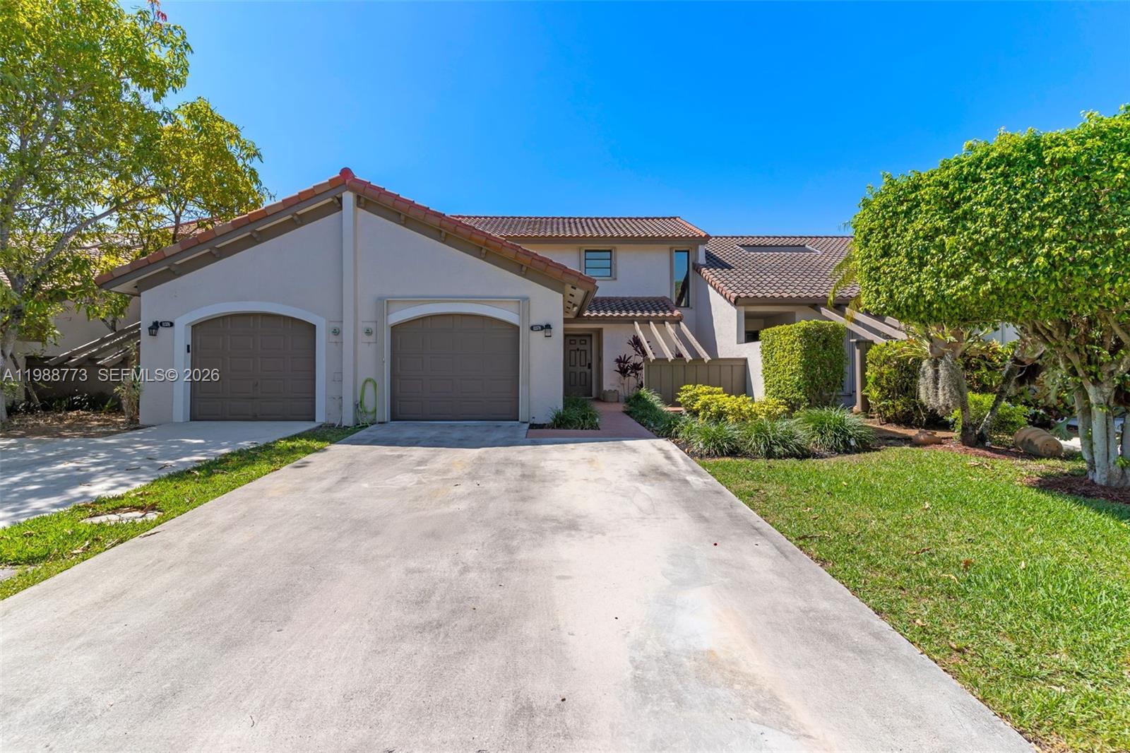 Welcome to Kings Court, a beautiful gated community with meticulously manicure grounds. This charming 3-bed, 2.5-bath townhome features ceramic floors in living areas, ample living/dining/family spaces, and rolling shutters on all windows. Community offers 24/7 security, clubhouse, pool, playground, gym, pickleball, tennis/basketball courts, and indoor racquetball and low HOA fee. Enjoy walking distance to The Palms Mall and close to highways, shops, restaurants, and schools. Note: property cannot be rented for the first two years of ownership. Schedule a visit today.