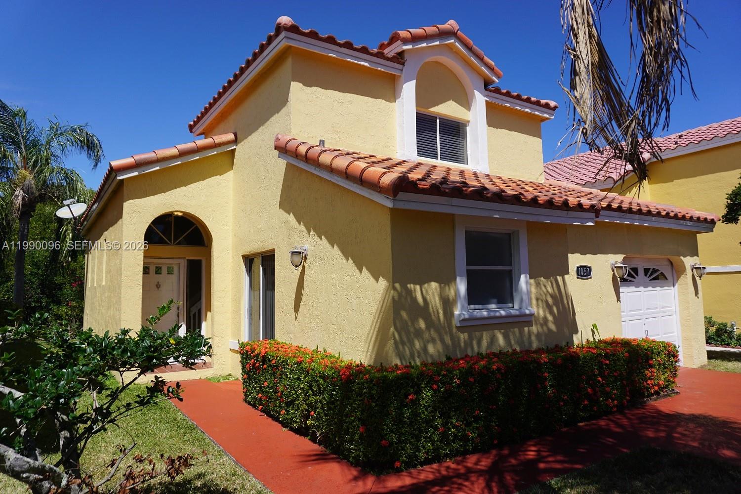 Open-concept living area at 1057 6th Ave - Home in Dania Beach