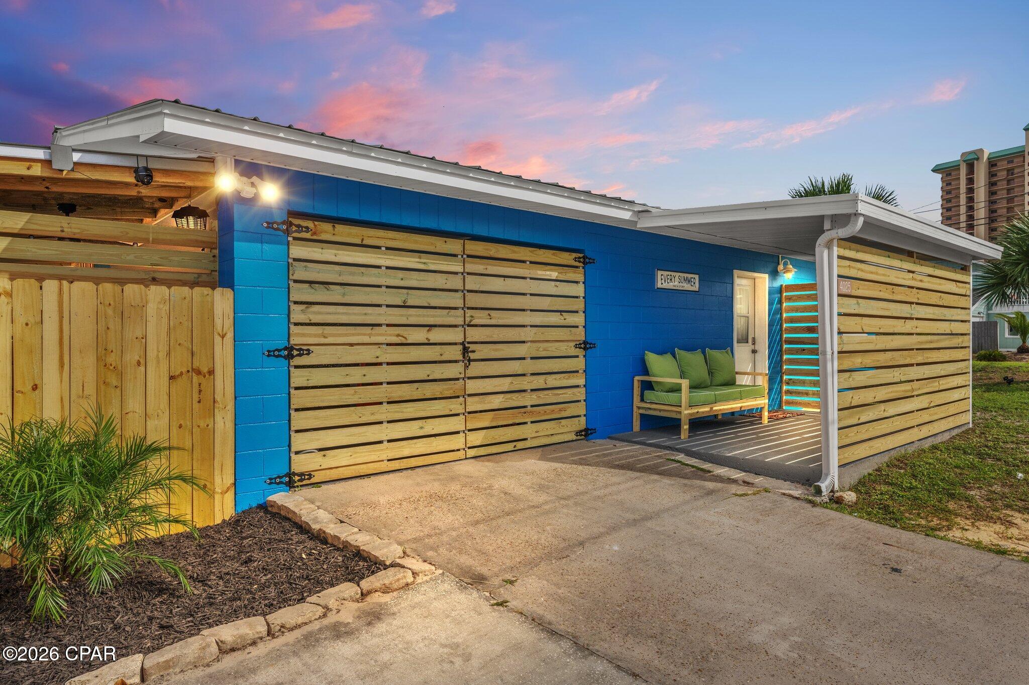 Holiday Beach Unit 13 home at 4025 Venus Street, Panama City Beach, FL 32408