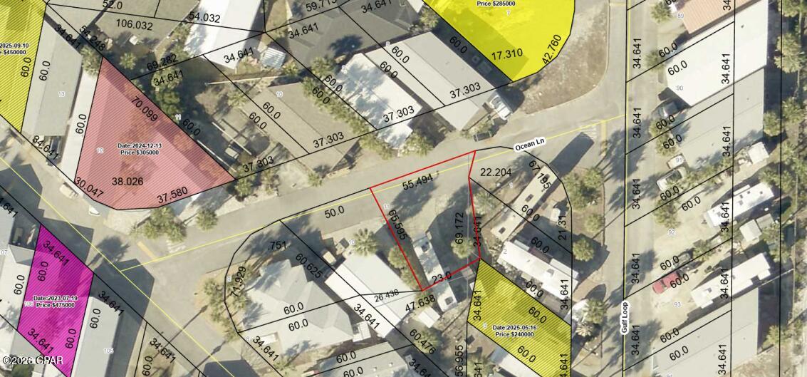 Details for 115 Ocean Lane, Panama City Beach, FL 32408