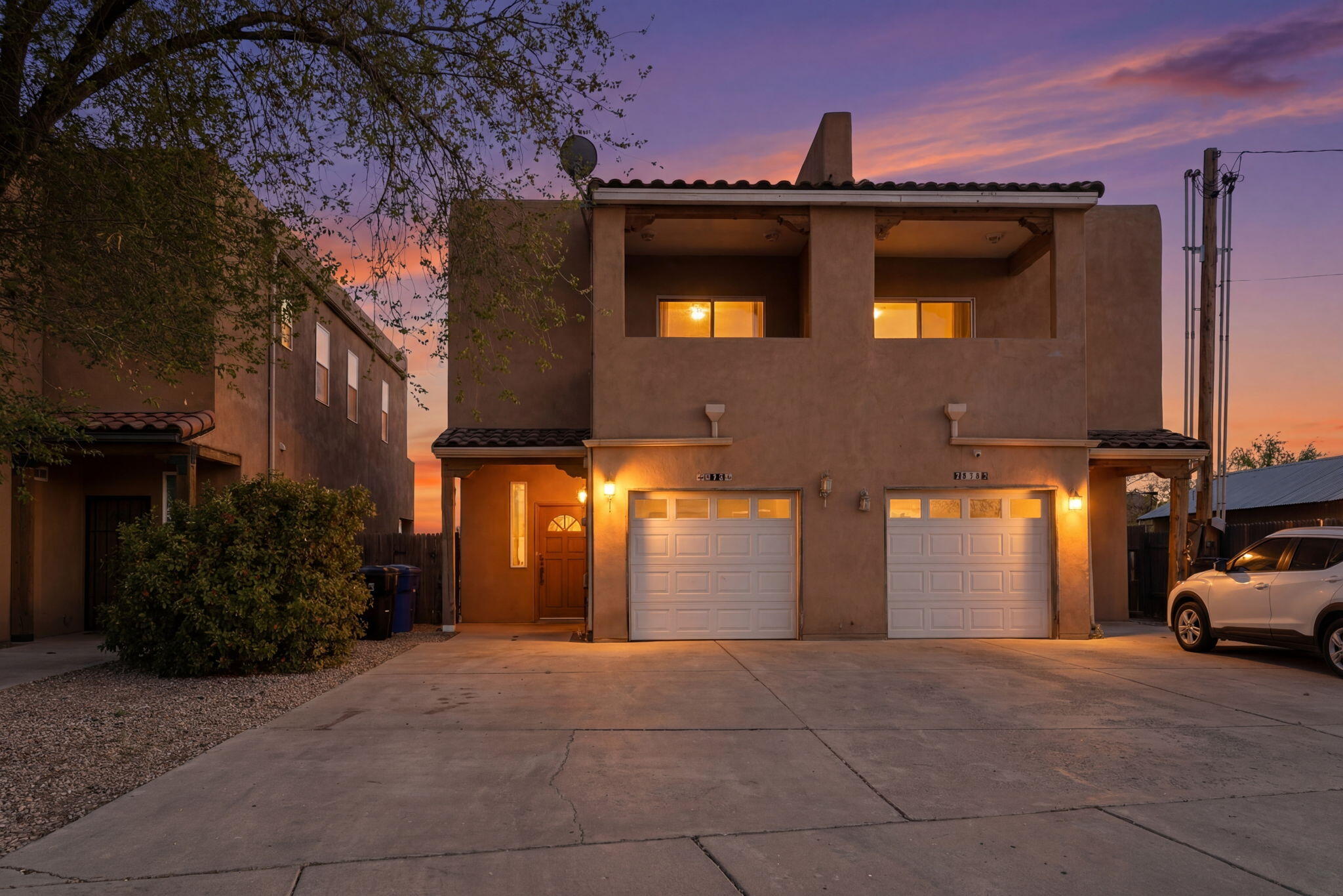 Welcome to 914 Bellamah Avenue, a move-in ready 2007-built townhome in the heart of historic Downtown Albuquerque. No HOA!Enjoy unbeatable proximity to Old Town, Sawmill Market, museums, local coffee shops, breweries, popular dining, and quick freeway access. Inside, this well-maintained home offers year-round comfort with refrigerated air and a cozy gas kiva-style fireplace. Step outside to two private balconies with beautiful city and mountain views. The layout features 3 bedrooms, 2.5 bathrooms, and a one-car garage, with all appliances conveying. A carpet allowance is offered, giving you the opportunity to make it your own.