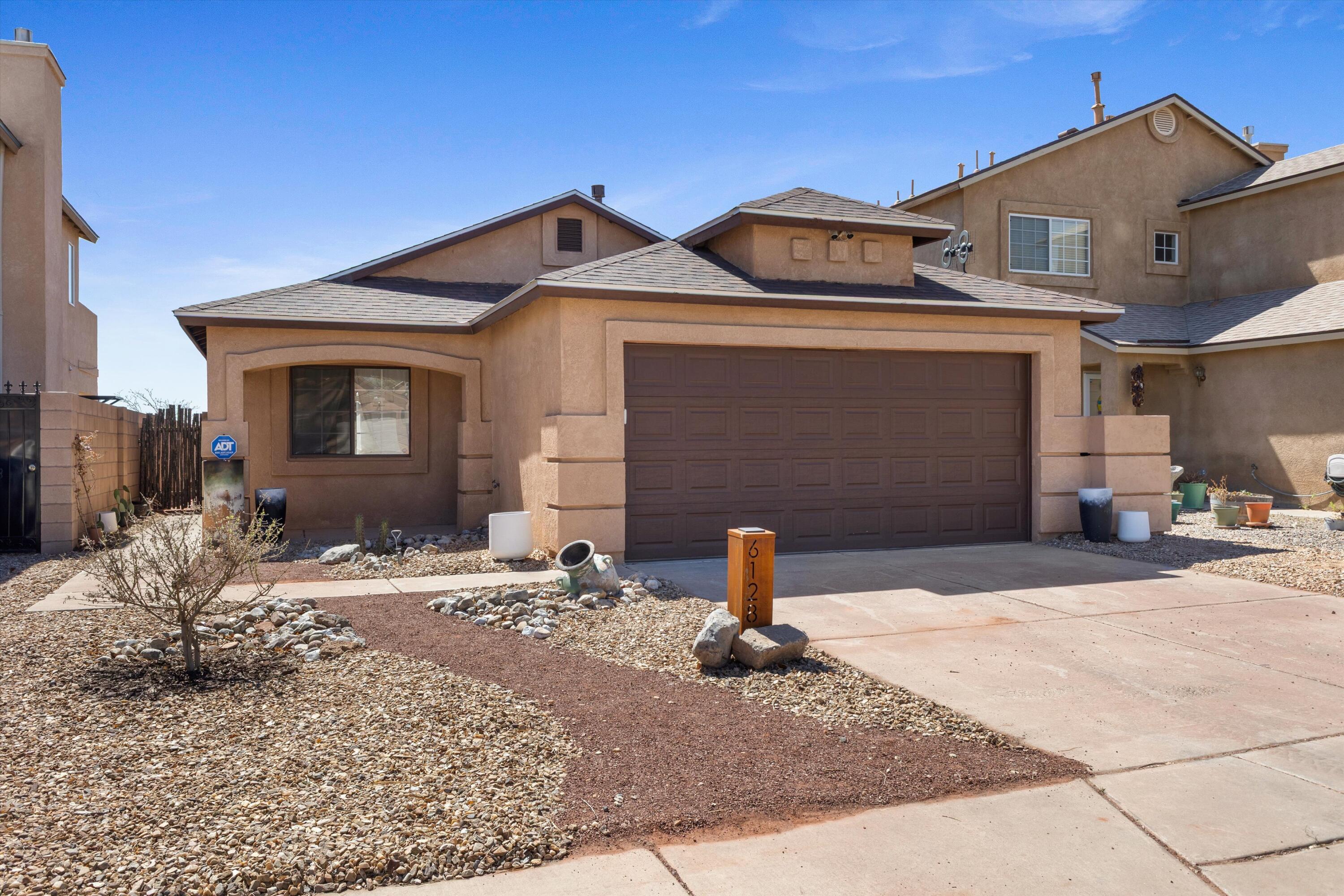 Updated and move-in ready, this two-bedroom, two-bath, two-car garage home in Paradise Skies offers stylish finishes and functional upgrades throughout. Enjoy wood-look tile flooring, upgraded 6'' baseboards, and recessed lighting. The kitchen and dining area feature updated cabinetry, concrete countertops, a gas stove, a vented range hood, and a sink/dishwasher combo unit. Bedrooms and bathrooms include intentional finishing details. Located near shopping, dining, and medical facilities. Seller offering up to $5,000 toward buyer closing costs or rate buydown with an acceptable offer.