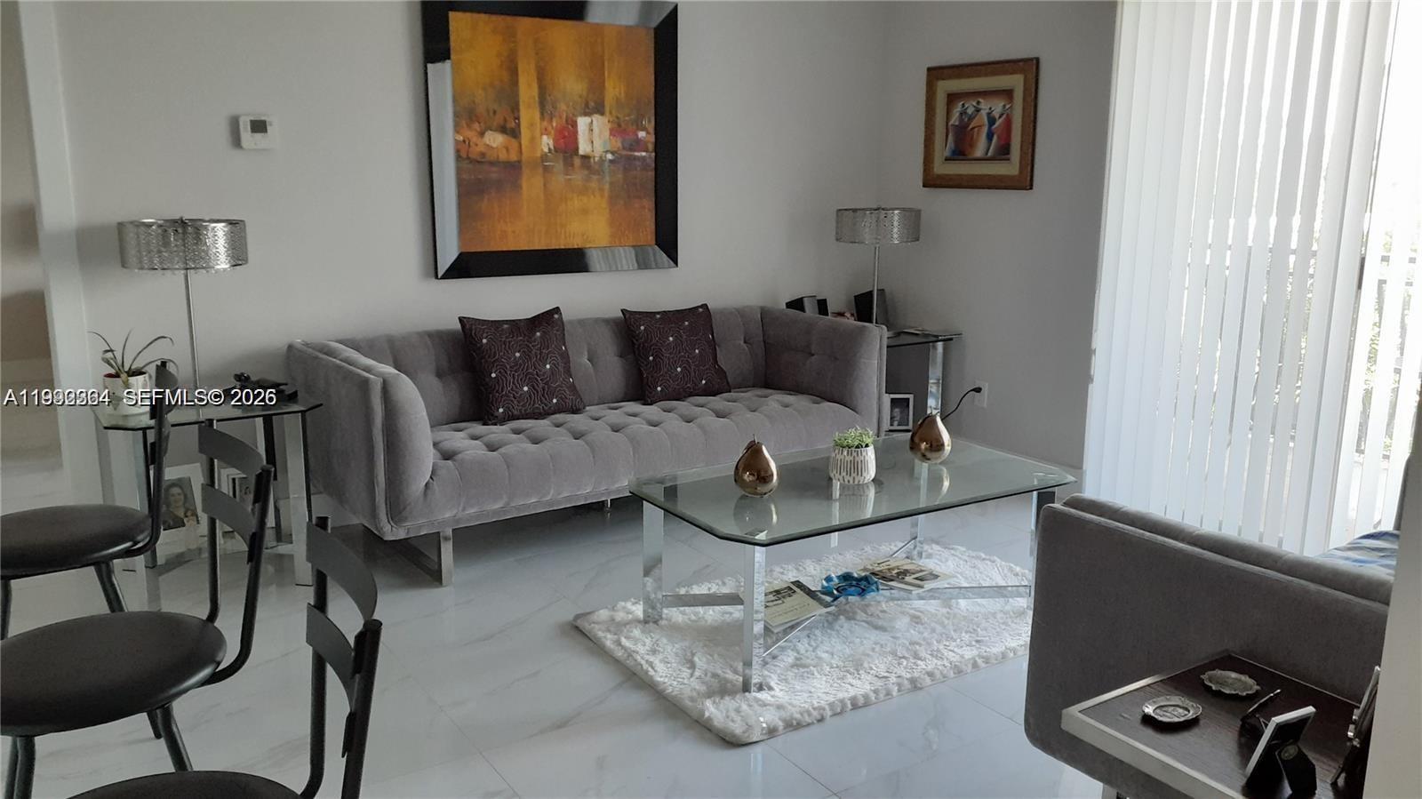 Modern kitchen with designer features at 555 Dania Beach Blvd - Condo in Dania Beach
