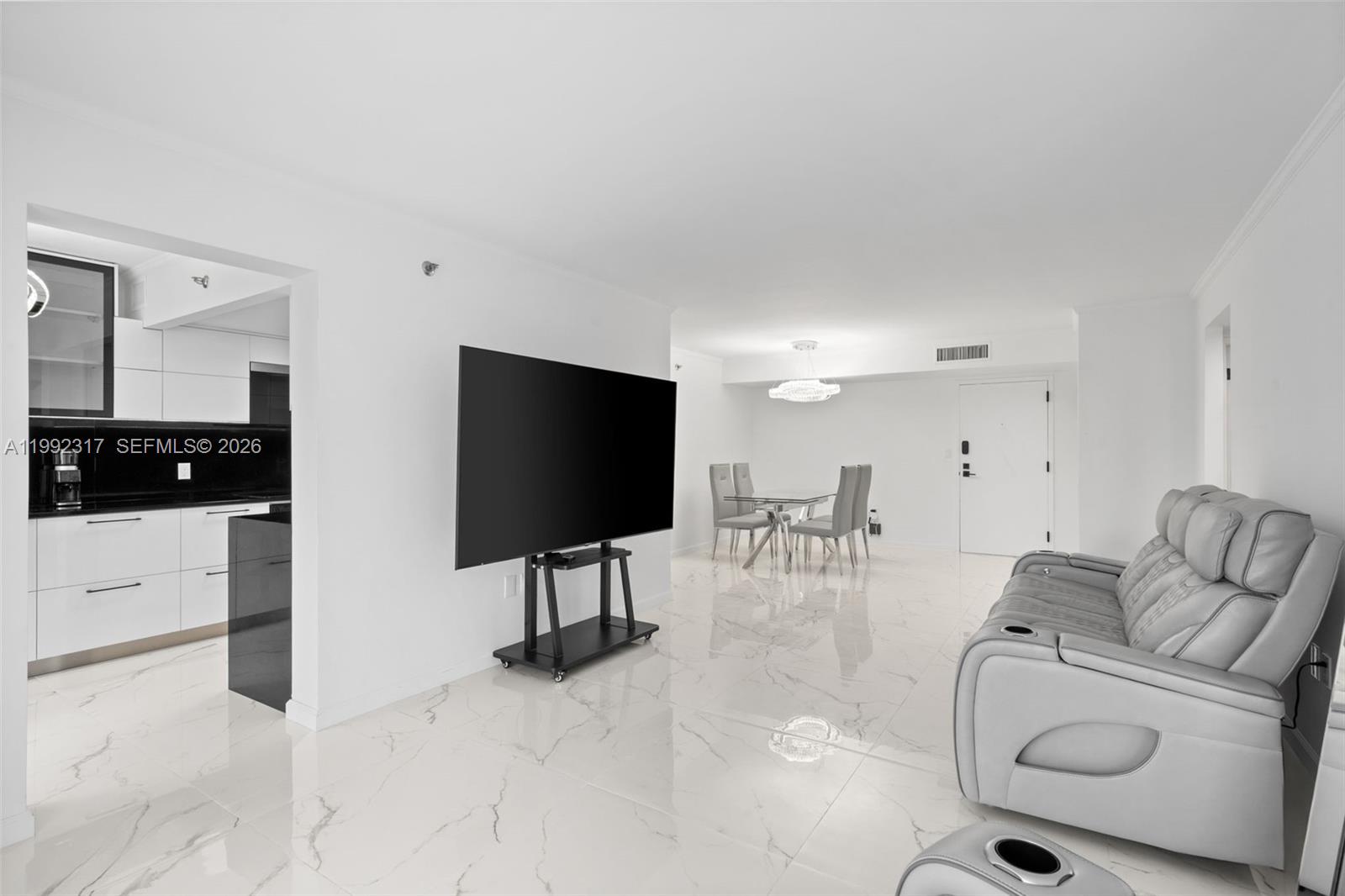 Designer master bathroom at 210 174th St - Condo in Sunny Isles Beach