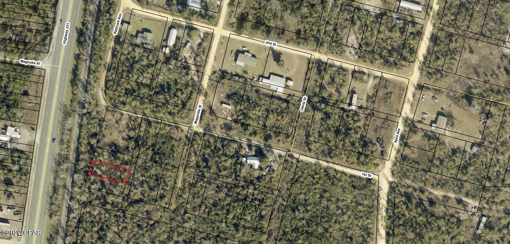 LOT 5 BLK 9 1st Street, Fountain, FL 32438