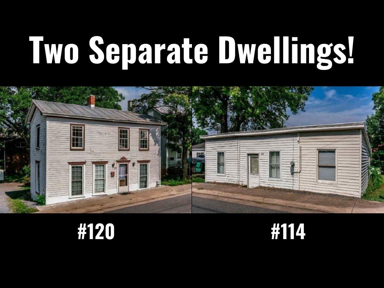 120 & 114 CENTRAL ST N exterior