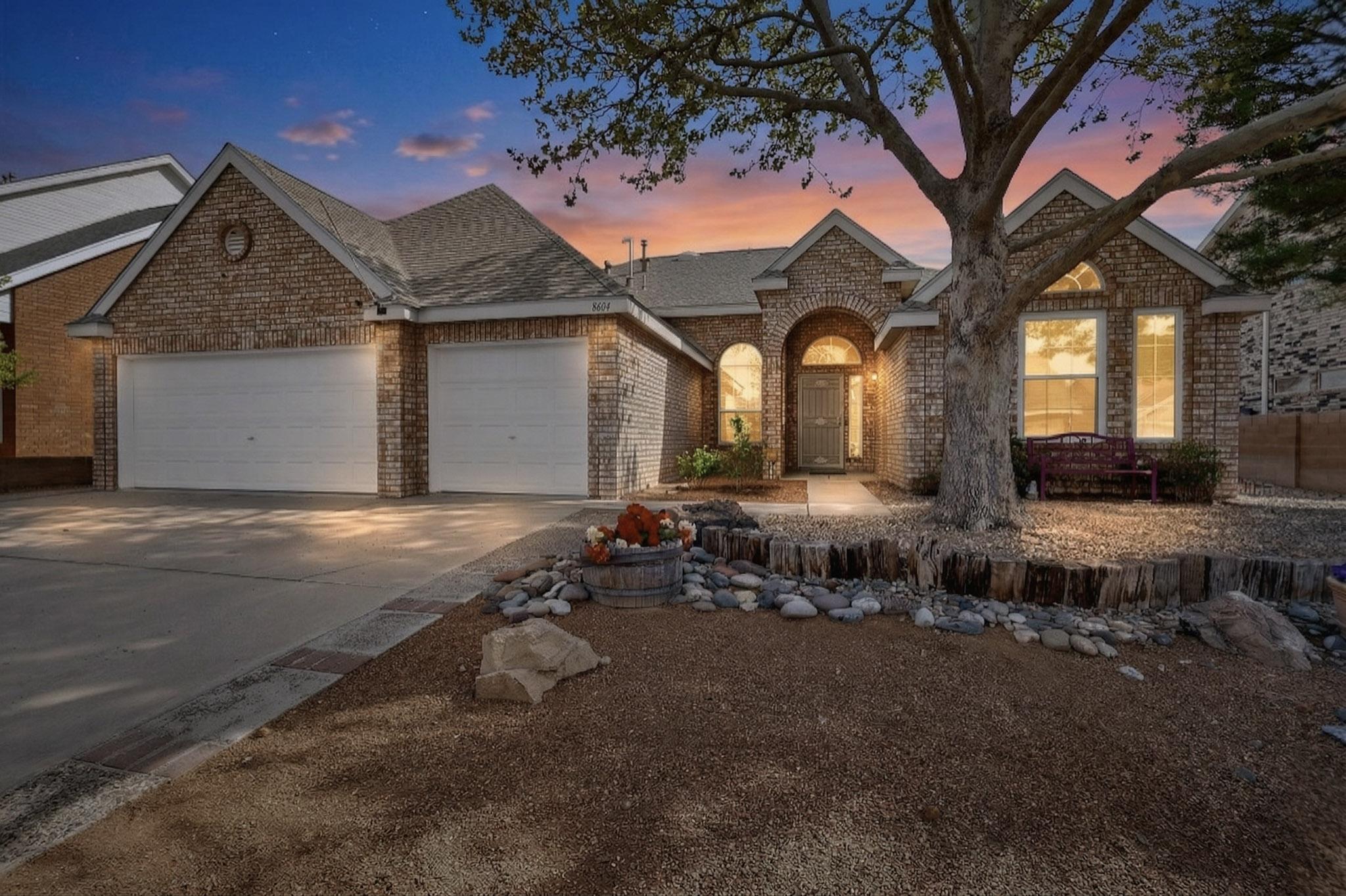 Richland Hills Beauty! This beautiful brick home offers 4-spacious bedrooms* 2-full baths* an additional 1/2 bath* 2400 sq ft* vaulted ceilings, along with an abundance of windows that fill the interior with natural light. The spacious primary suite provides a true retreat, complete with a large walk-in closet* relaxing garden tub and a separate shower. An added touch of comfort includes a blackout electric screen shade for optimal rest and privacy. Enjoy multiple living options with two separate living areas, perfect for entertaining, relaxing, or creating a home office or media space. The bright, open kitchen is equipped with Corian countertops* large pantry* instant hot water, and both a formal dining area and a cozy breakfast nook. CLICK MORE...for Special Features!