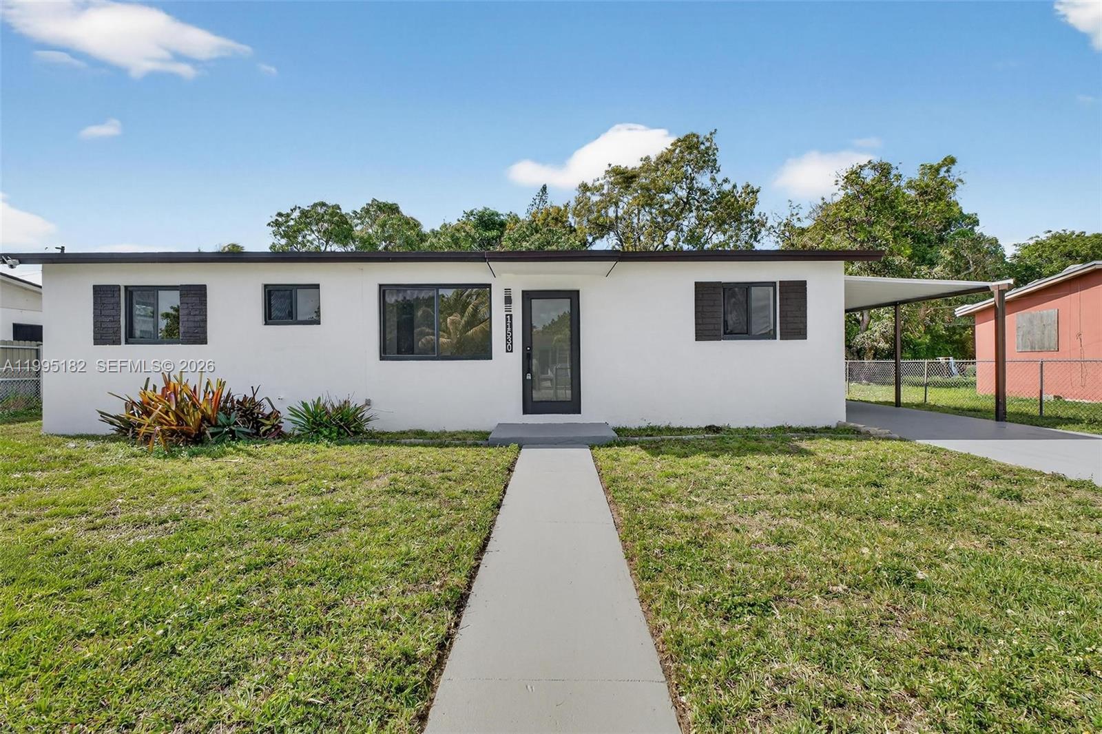 Completely Remodeled Home—Ready for You to Be the First to Live In It!Discover this beautiful 4-bedroom, 2-bathroom property, designed to offer comfort, style, and security.?? Fully remodeled – featuring modern, elegant finishes?? New roof – ensuring greater durability and peace of mind?? Impact windows – providing hurricane protection and energy efficiency?? Spacious, bright living areasLocated in a convenient area, this home combines the best of modern living with the tranquility you’ve been seeking.Ready for you to move in—worry-free!