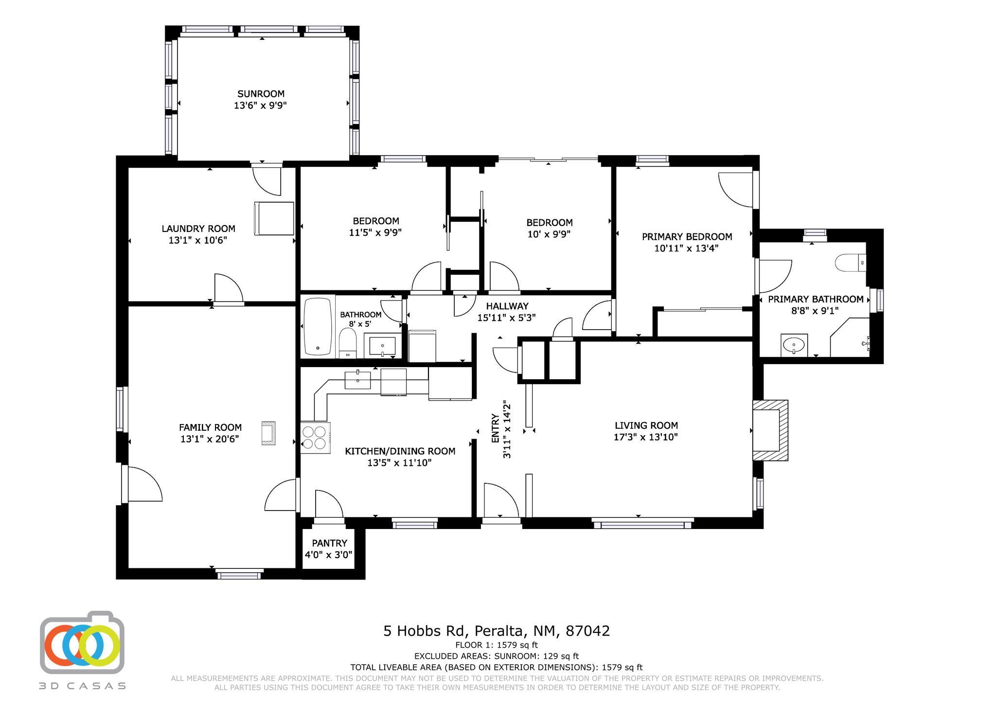Homes for sale in Peralta, NM | 5 Hobbs Rd, Peralta, NM 87042 | MLS# 1101299