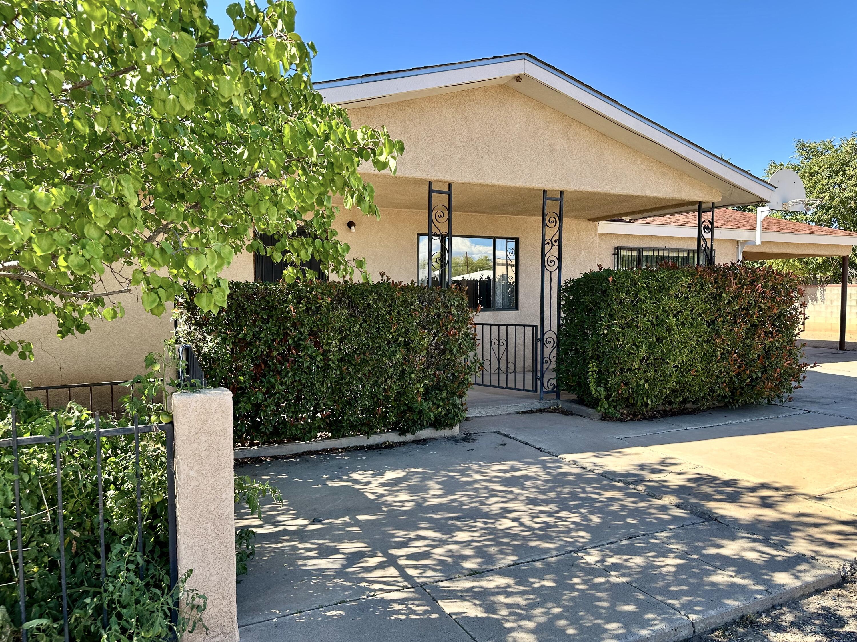 Welcome to this 3 bedrooms, 2 bathrooms Ranch style home in the South Valley. It sits on a 0.58 lot and there's also an ADU. It's ready for new owners, come check it out,