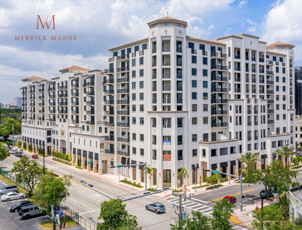Live in the heart of Coral Gables at Merrick Manor, just steps from Shops at Merrick Park.Impeccable 2BD/2BA with a desirable split floor plan, modern all-white interior, and direct pool views. Features in-unit washer & dryer and comes with 2 assigned parking spaces—a rare and valuable plus.Amenities are a major highlight—resort-style pool, state-of-the-art gym, co-working and study lounges, library, and computer rooms. Designed for today’s lifestyle, where comfort, productivity, and luxury meet.Prime location + unmatched amenities make this one stand out.