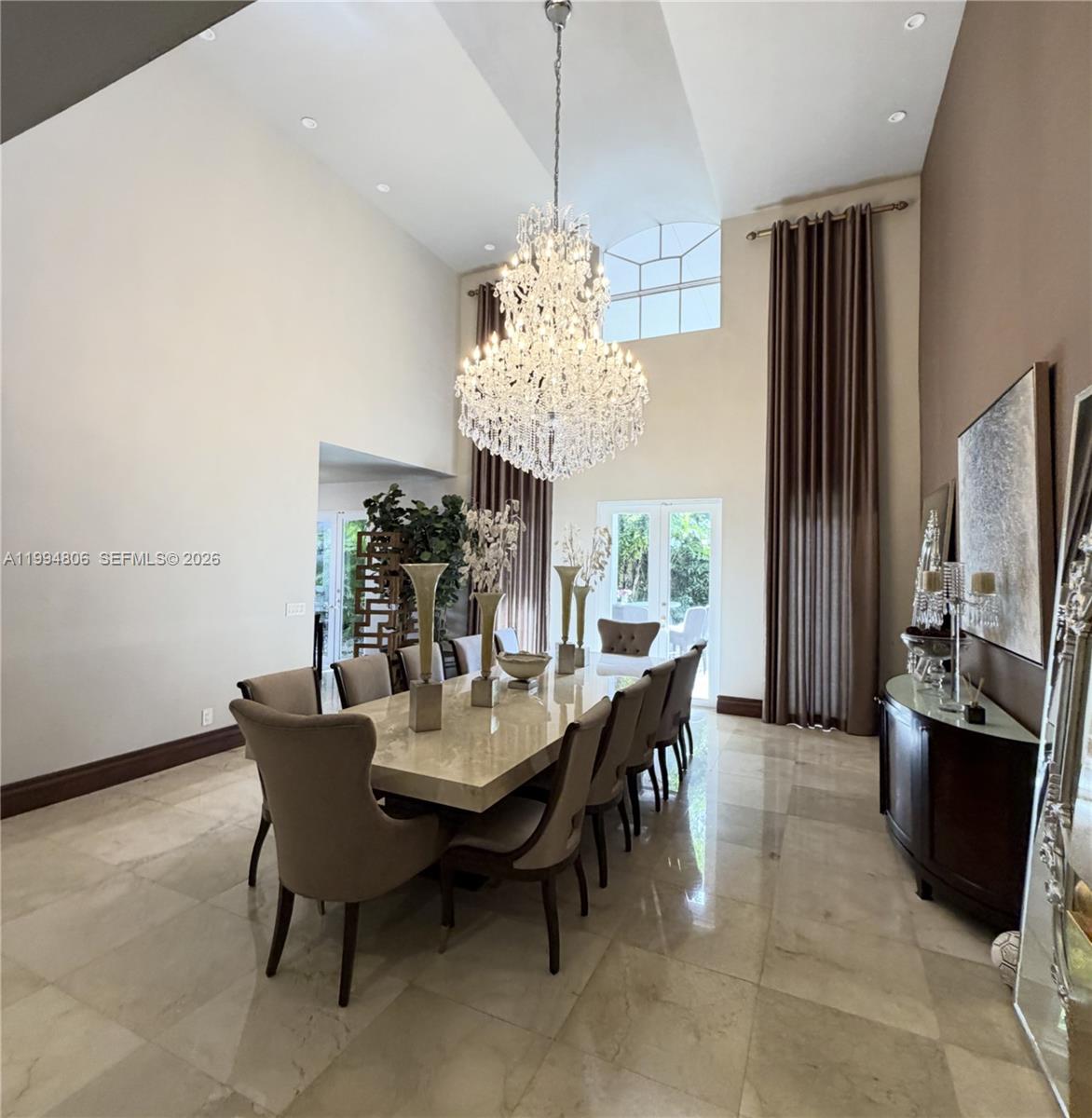 SOUTH COCONUT GROVE — GATED VILLA FOR LEASE6 months WORLD CUP RENTAL April 17-Oct 31st $38k p month Monthly $47k Weekly 14,000 THE ASSETGrand foyer. Double height ceilings.A staircase that sets tone before a word is spoken.Brazilian hardwood. Marble floors. Mahogany doors. Impact glass.Everything here was selected for one reason: presence.Primary suite on the main level —3 upstairs en suite bedrooms.Staff quarters below.Clean separation. No friction.OUTDOOR French doors open to covered terraces built for hosting — or disappearing.40’ heated lap pool wrapped in a tropical garden that blocks the outside world out.Relocating. Building. Positioning.Or just not ready to commit capital while still living at the highest level.You don’t “rent” this.You occupy it with intent.