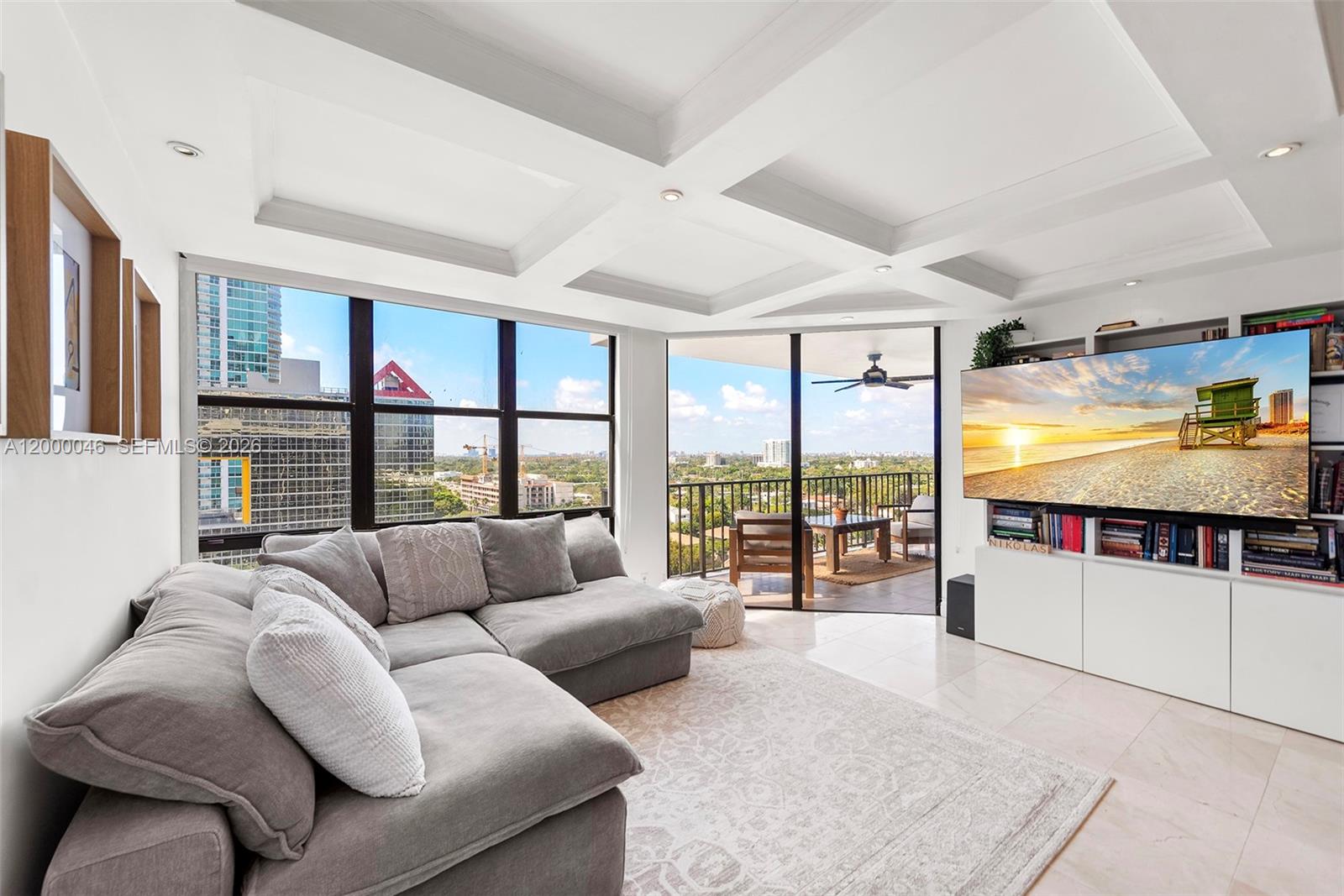 Live in the heart of Brickell on Biscayne Bay in this updated 2-bedroom, 2-bath condo on a high floor.  This elegant unit features a spacious layout, remodeled primary and 2nd bathroom, and upgraded stainless steel appliances.  The spacious master suite boasts a walk-in closet and generous master bath.  JUST ADDED:  enclosed balcony can serve as a extra room for year-round air-conditioned enjoyment!  Enjoy resort-style amenities, including a pool, hot tub, fitness center, tennis, on-site convenience store, and plenty of guest parking.  Close to Brickell City Centre, fine dining and nightlife, access to I-95 and airport.  Short drive to Miami Beach.  1 assigned parking and storage.  Marina on site.  Schedule a showing today!