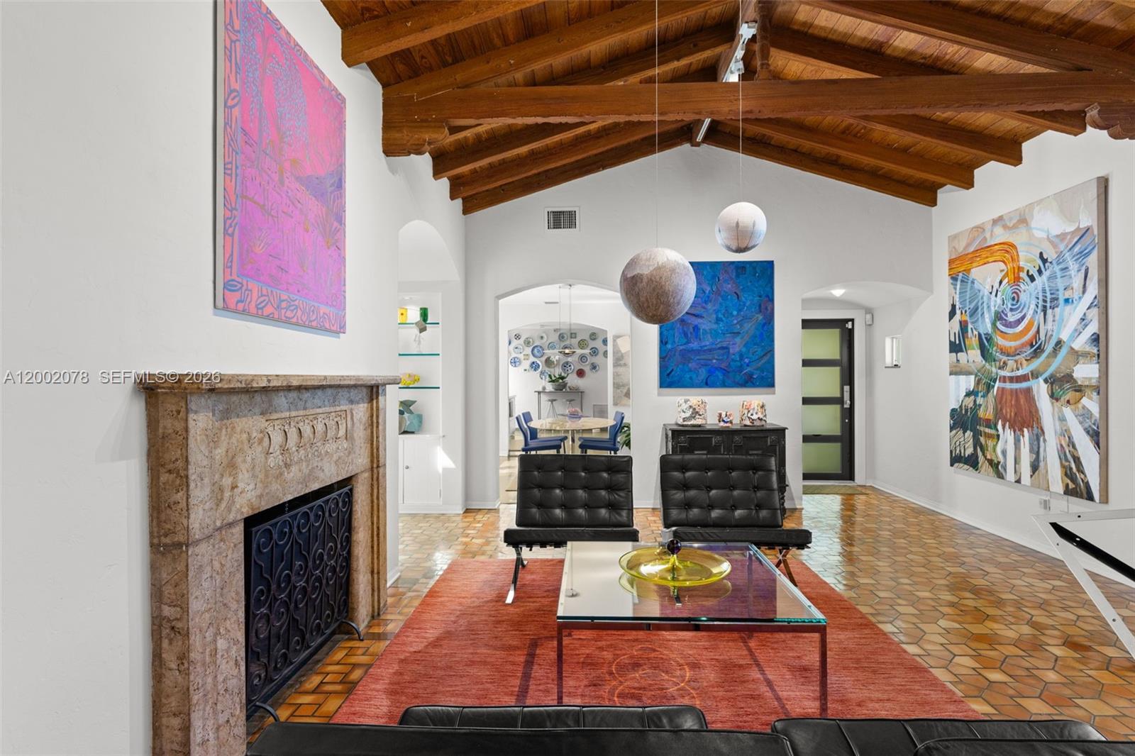 Designer master bathroom at 482 93rd St - Home in Miami Shores