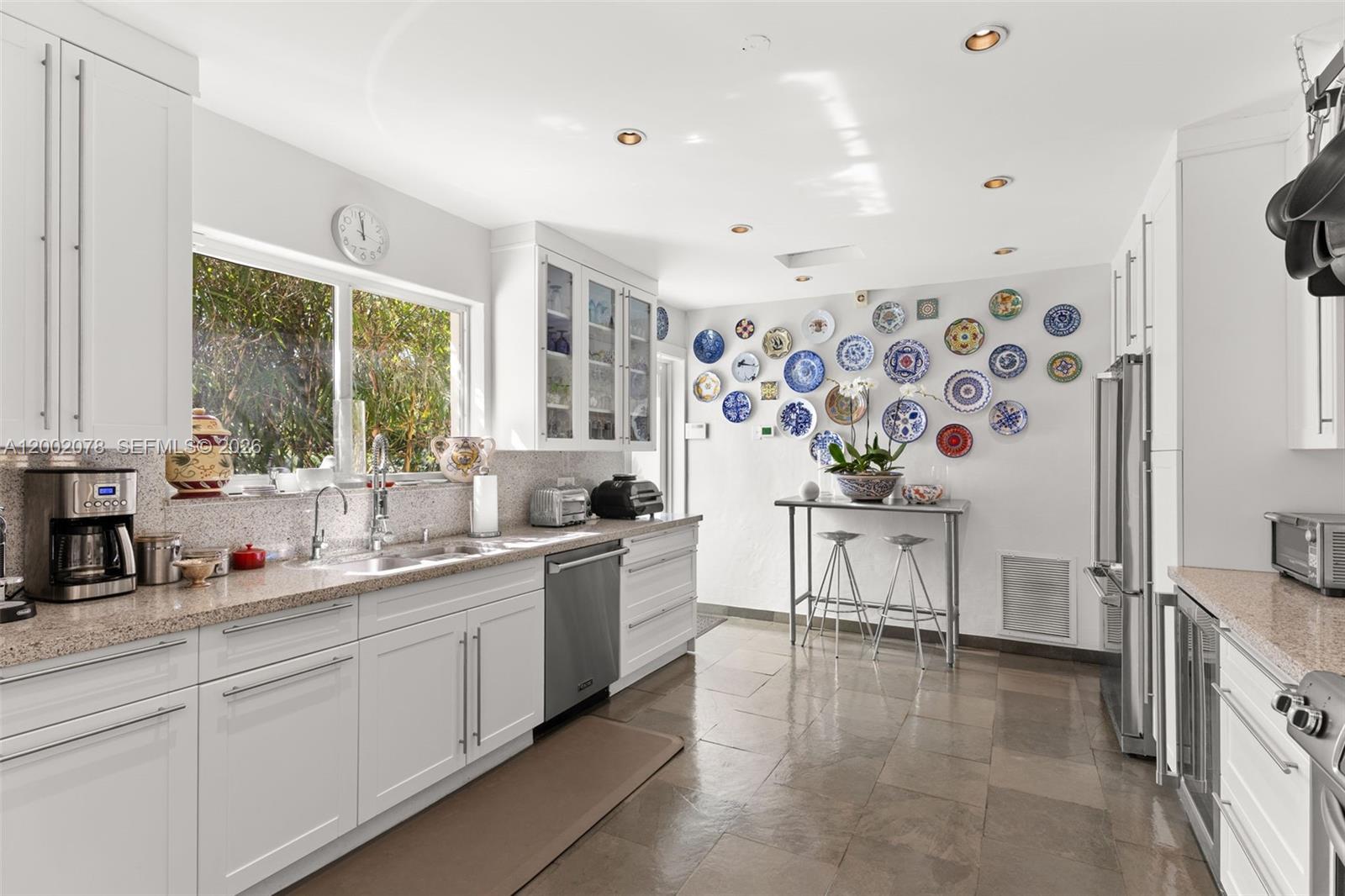 Open-concept living area at 482 93rd St - Home in Miami Shores