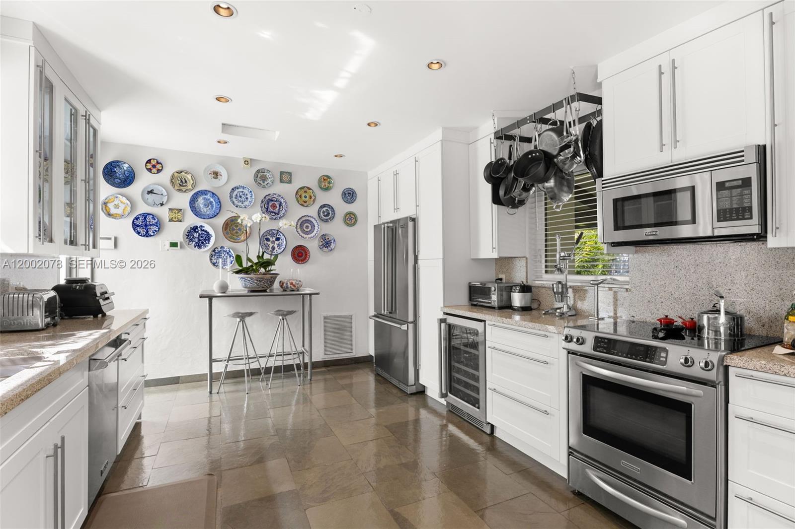 Open-concept living area at 482 93rd St - Home in Miami Shores