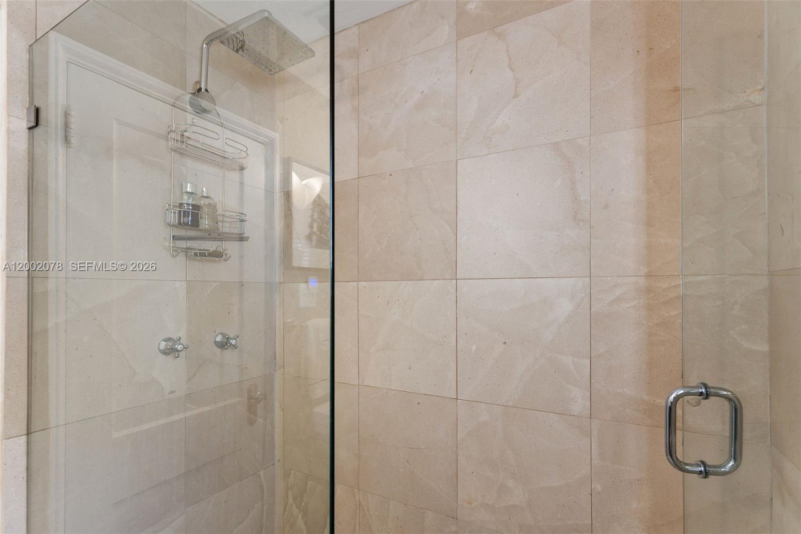 Designer master bathroom at 482 93rd St - Home in Miami Shores