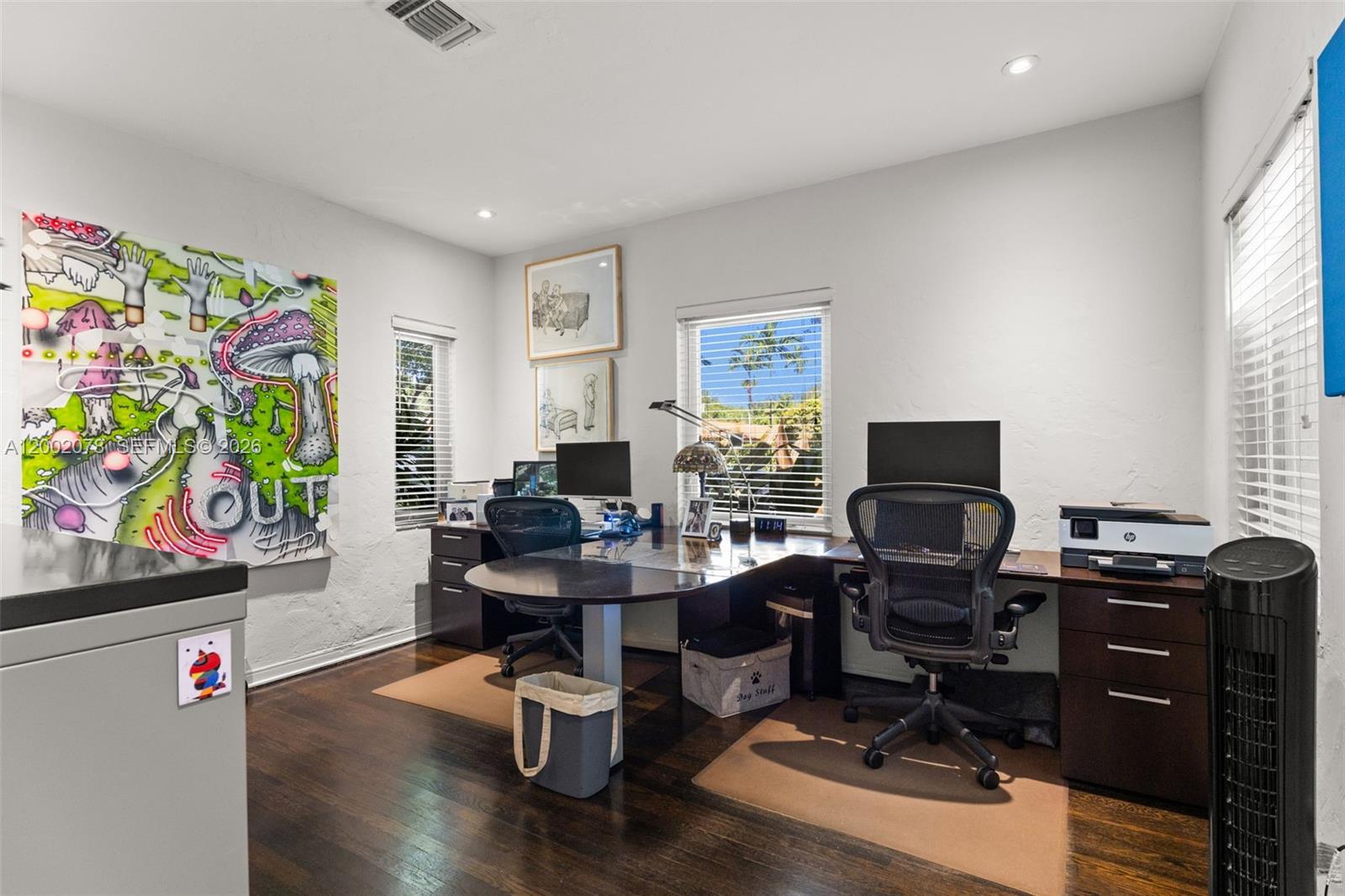 Well-appointed guest bedroom at 482 93rd St - Home in Miami Shores