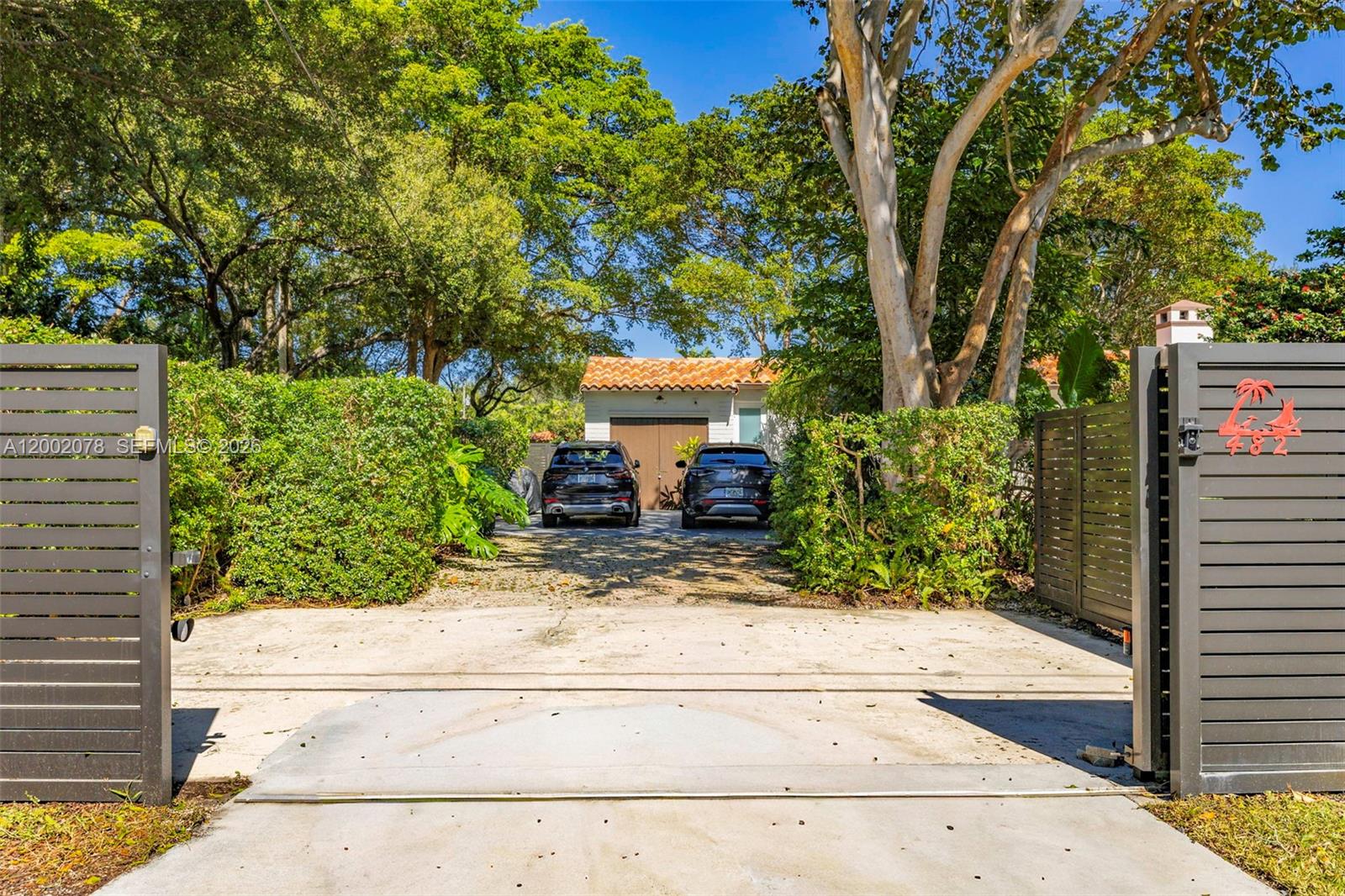 Open-concept living area at 482 93rd St - Home in Miami Shores