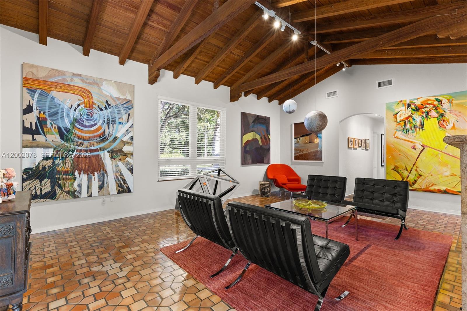 Well-appointed guest bedroom at 482 93rd St - Home in Miami Shores
