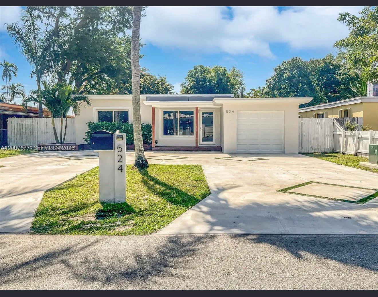 Charming single-family home centrally located in Miami, close to schools, shopping, dining and recreation. Great back yard for lots of entertaining with fruit trees, Impact windows, spacious living and dining area. Don't miss out on this opportunity to make this house your new home!