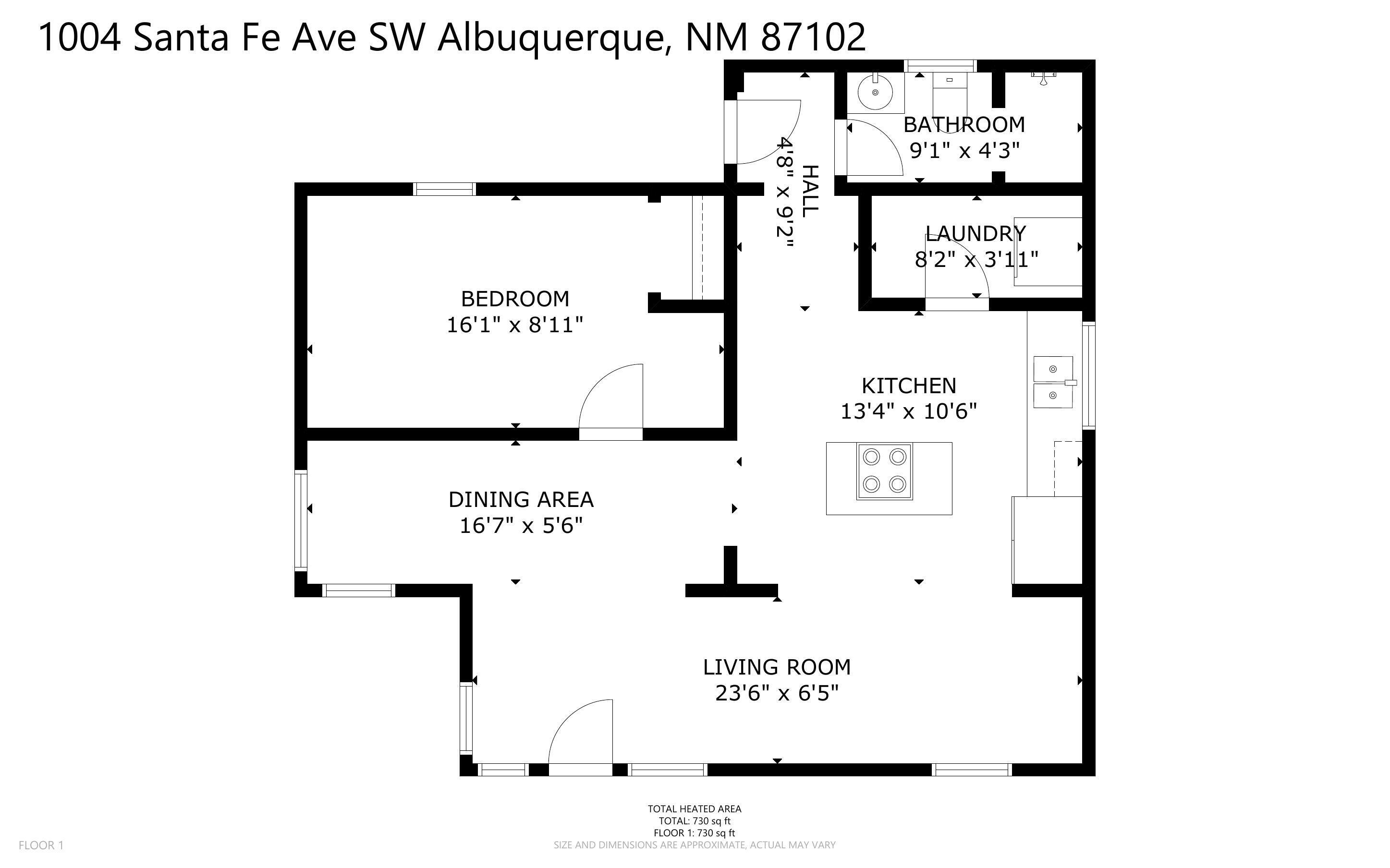 Homes for sale in Albuquerque, NM | 1004 Santa Fe Ave Sw, Albuquerque, NM 87102 | MLS# 1102676