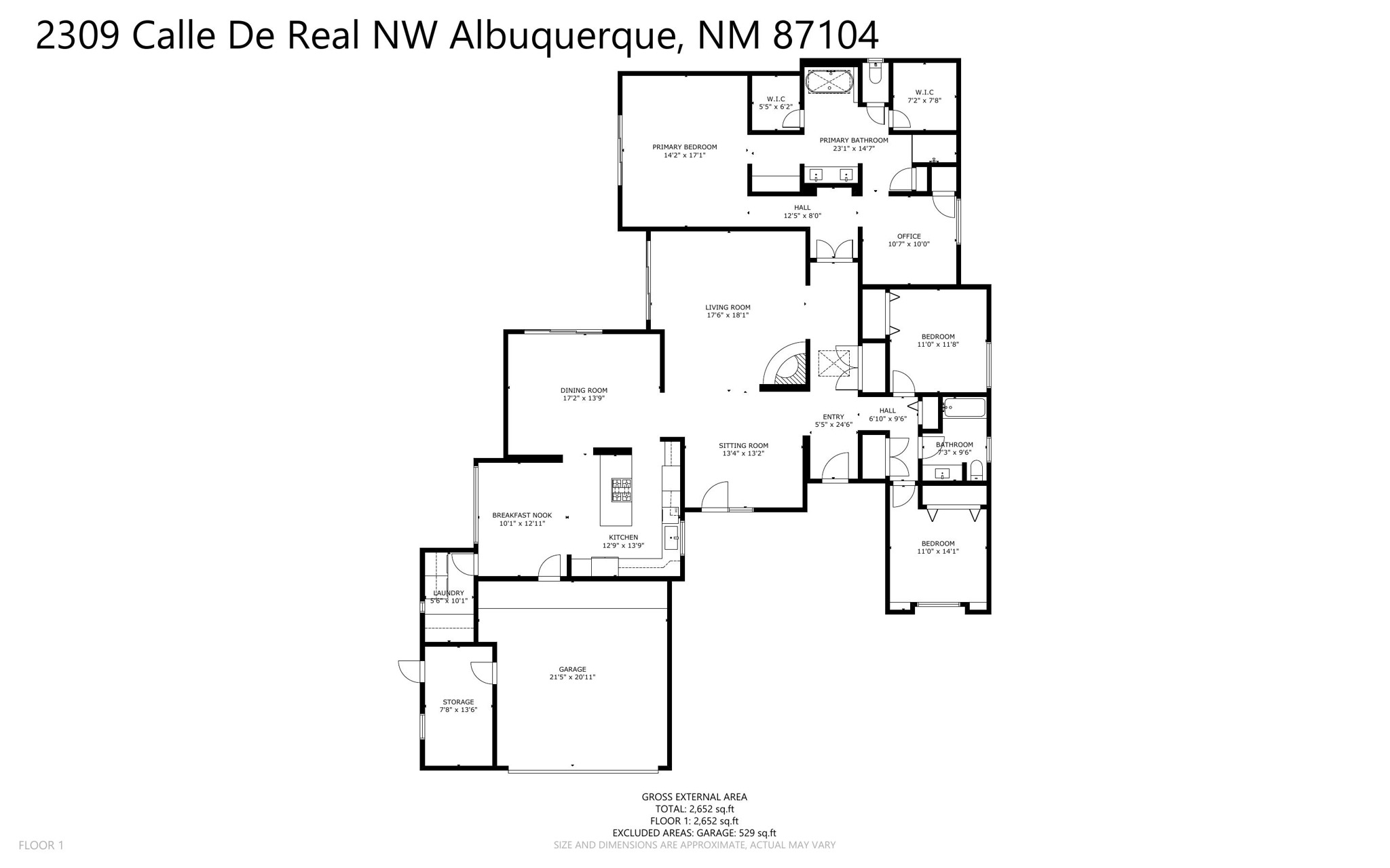 Homes for sale in Albuquerque, NM | 2309 Calle De Real Nw, Albuquerque, NM 87104 | MLS# 1102734