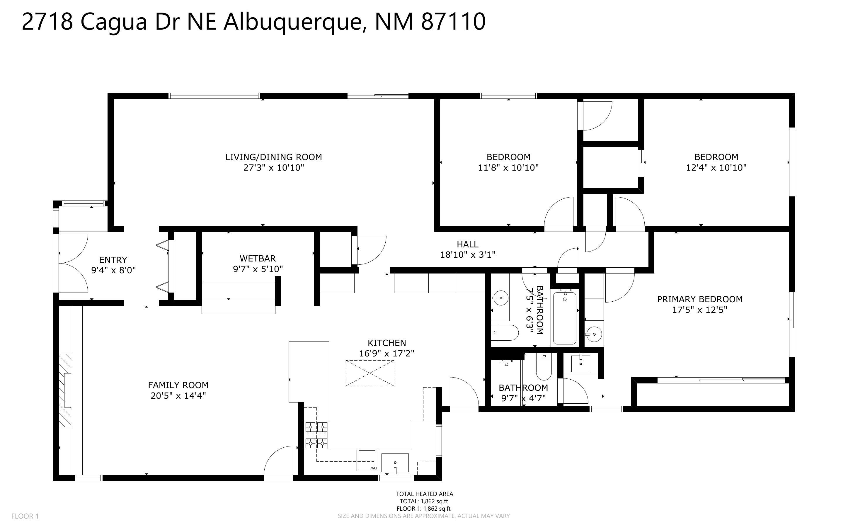 Homes for sale in Albuquerque, NM | 2718 Cagua Dr Ne, Albuquerque, NM 87110 | MLS# 1102735