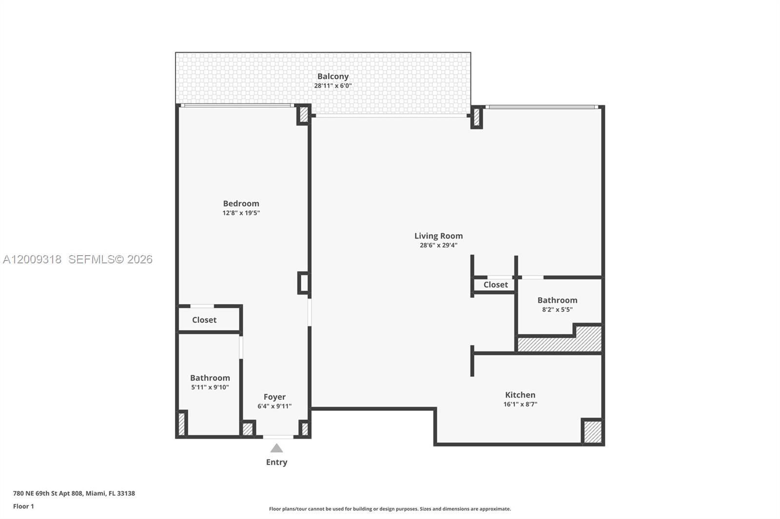 Homes for sale in Miami, FL | 780 Ne 69th St #N808, Miami, FL 33138 | MLS# A12009318