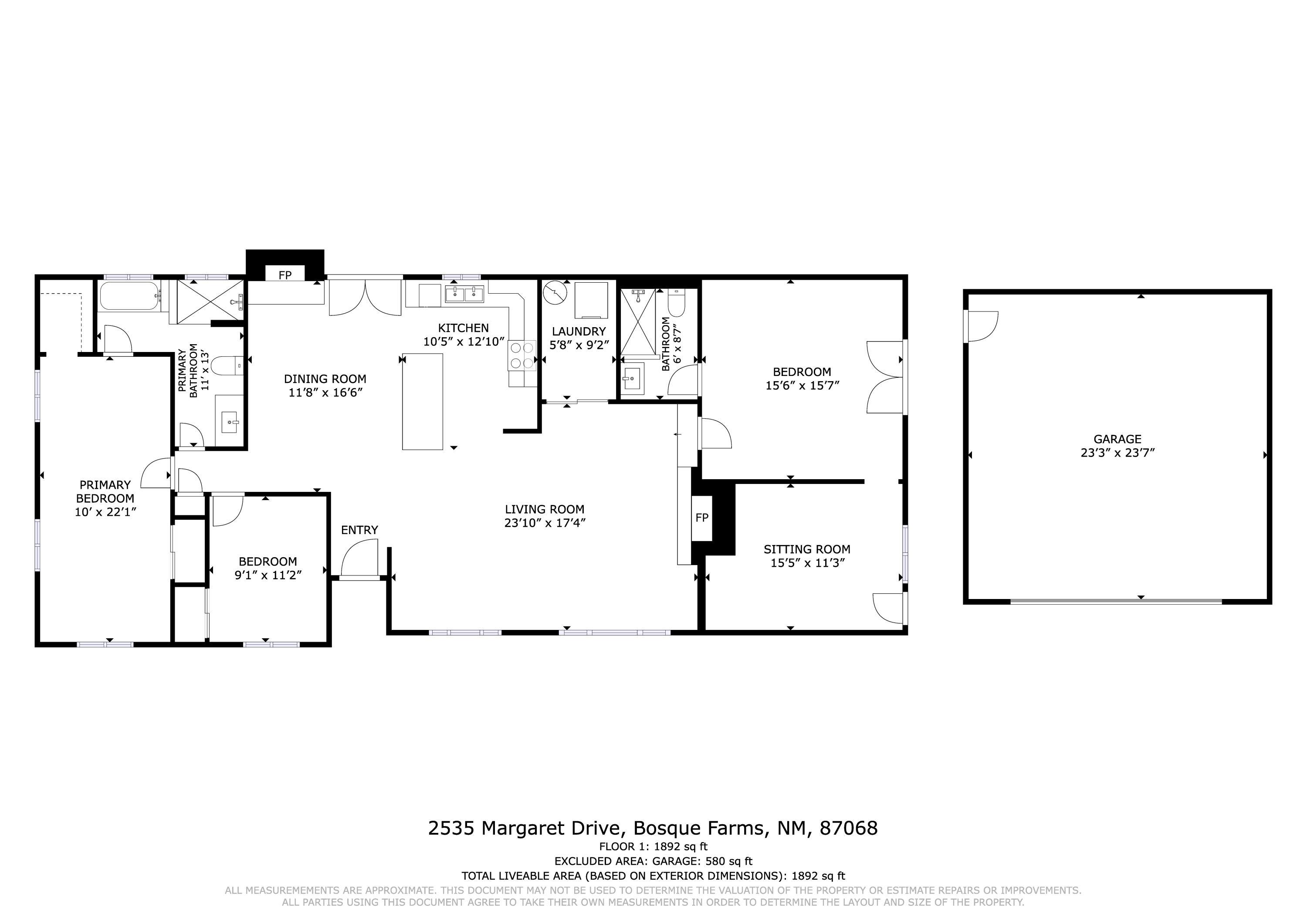 45th image of 2535 Margaret Dr, Bosque Farms, NM 87068 | MLS# 1103509